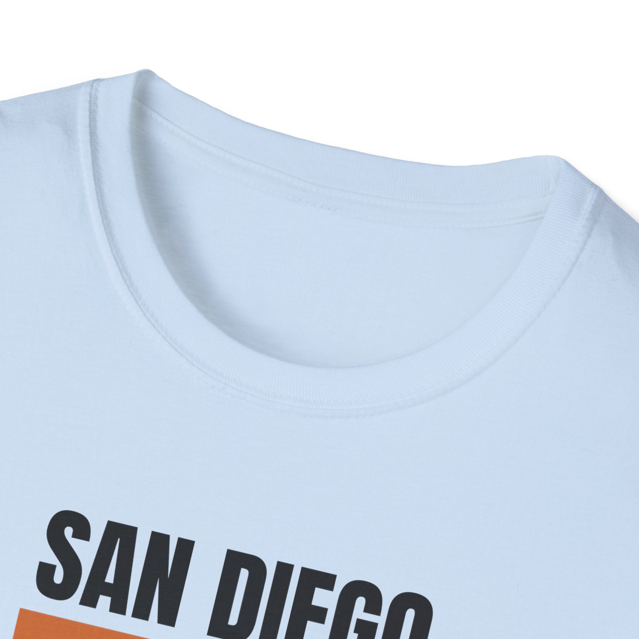 San Diego Retro Stripes T-Shirt | Vintage City Graphic