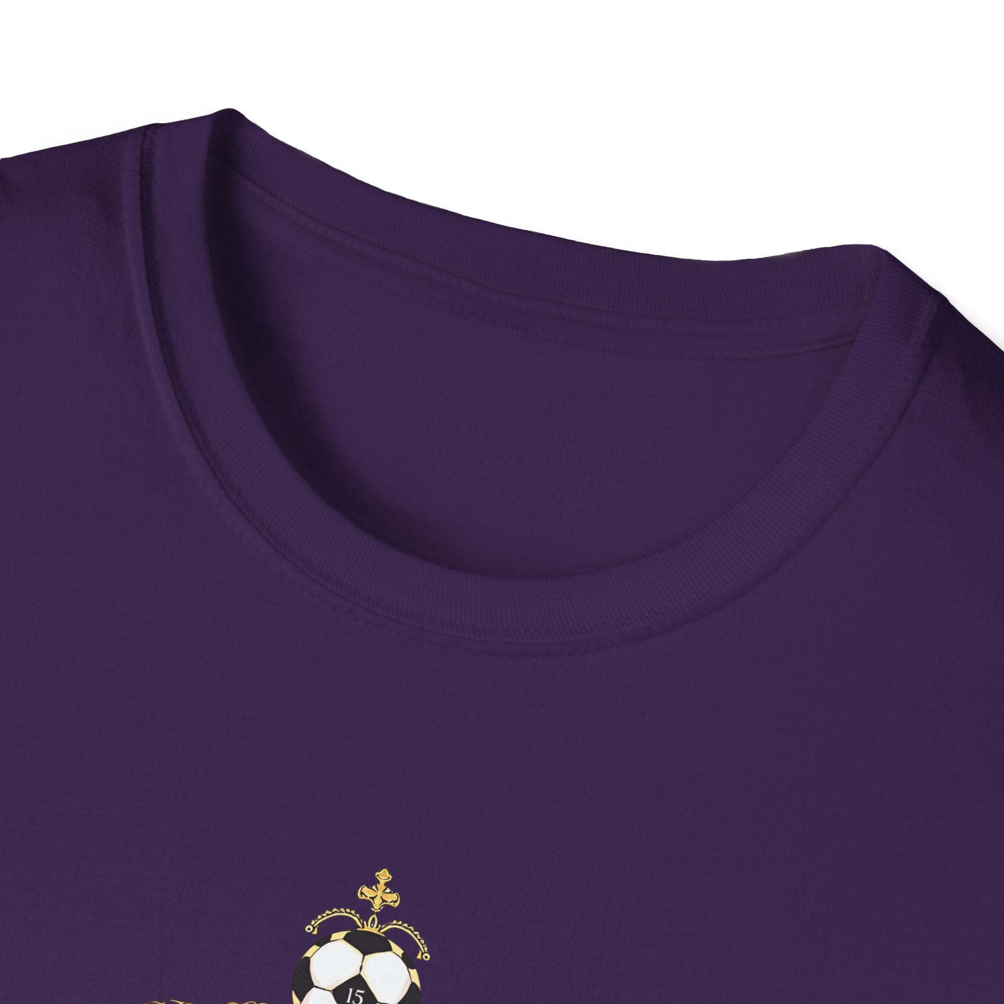 Reyes De Europa Crown T-Shirt | Purple Gold Royal Crest