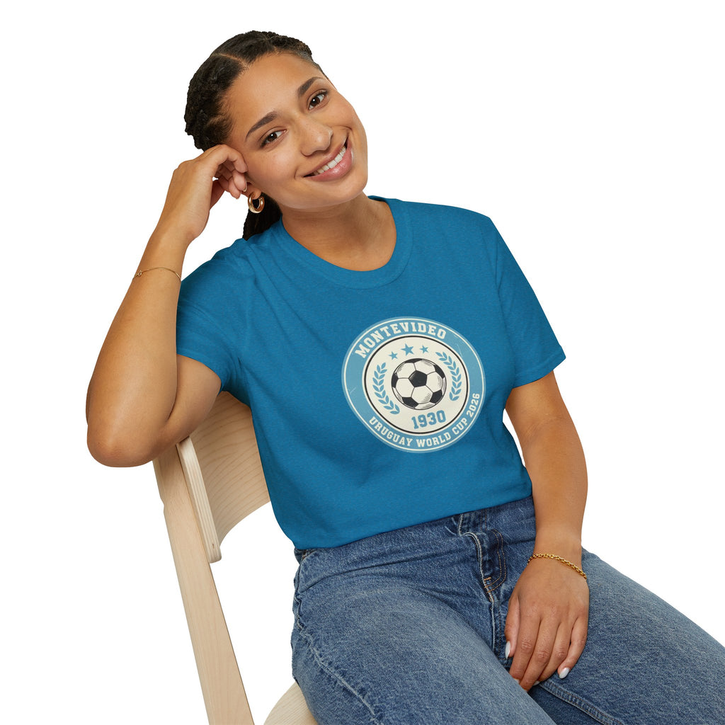Montevideo 1930 Soccer Crest T-Shirt