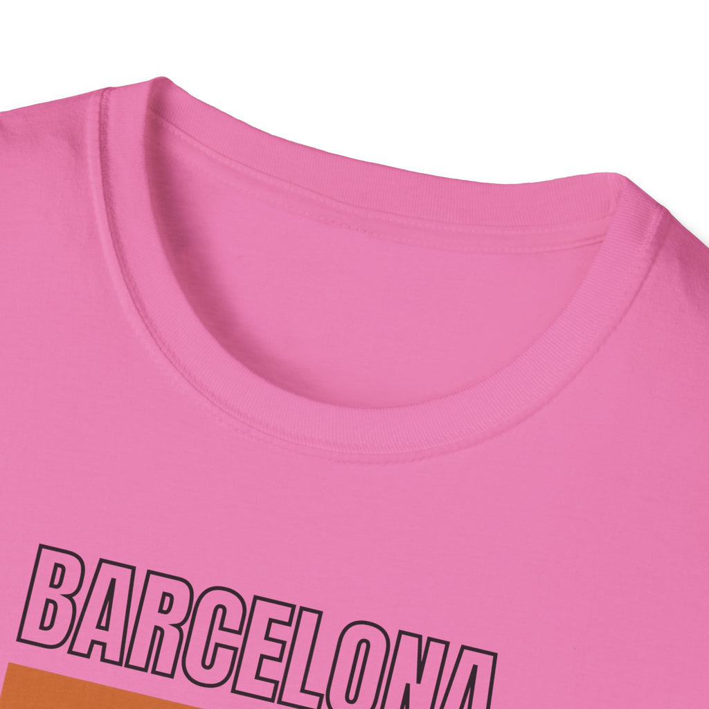 Barcelona retro stripes T-Shirt | vintage travel city tee
