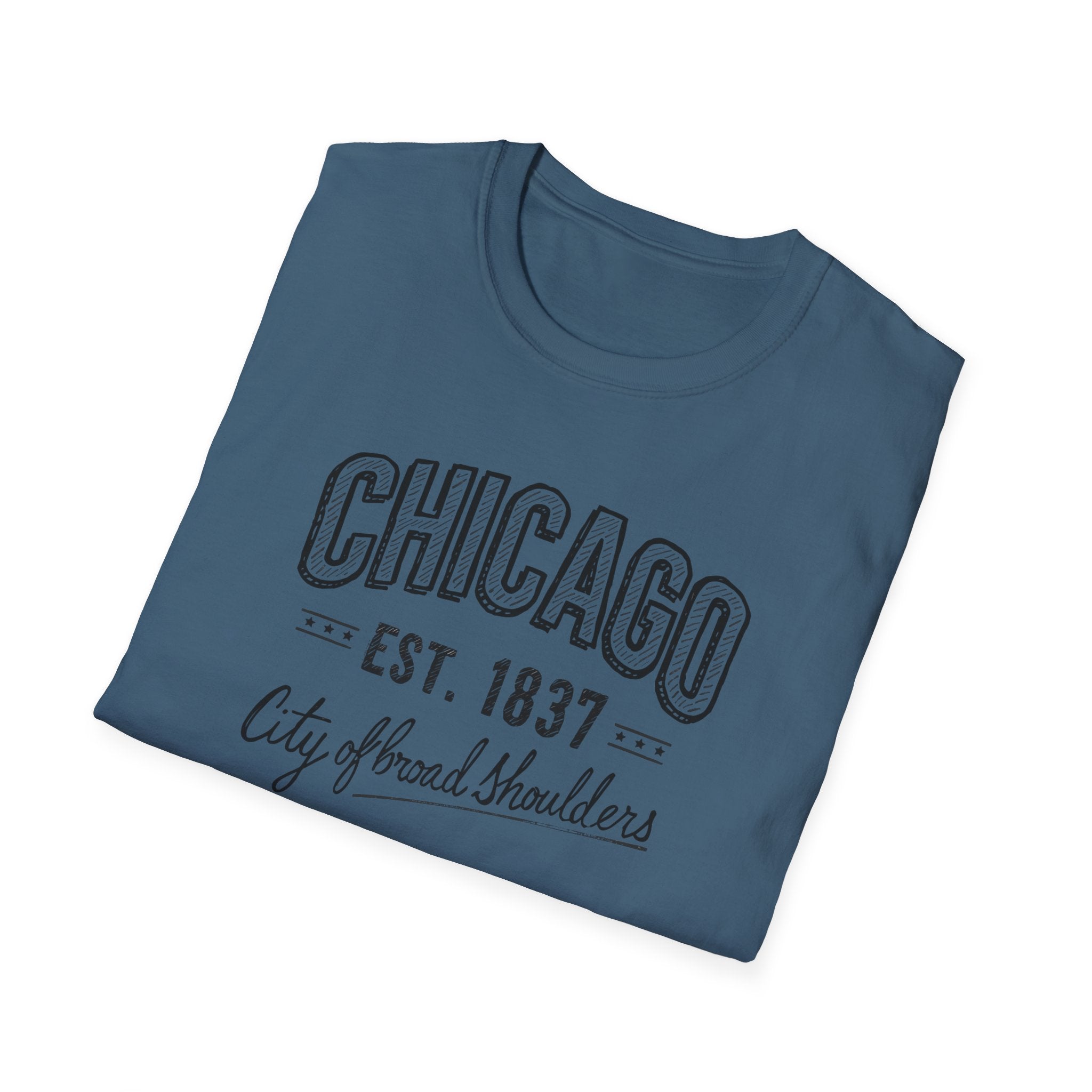 Chicago EST. 1837 Vintage City Tee