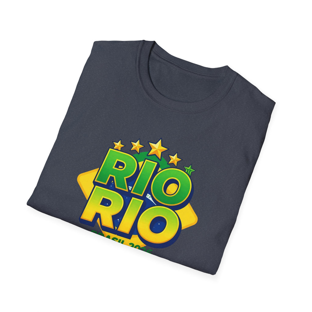 Rio Rio Brasil 2026 T-Shirt — Bright Brazilian Travel Souvenir Tee