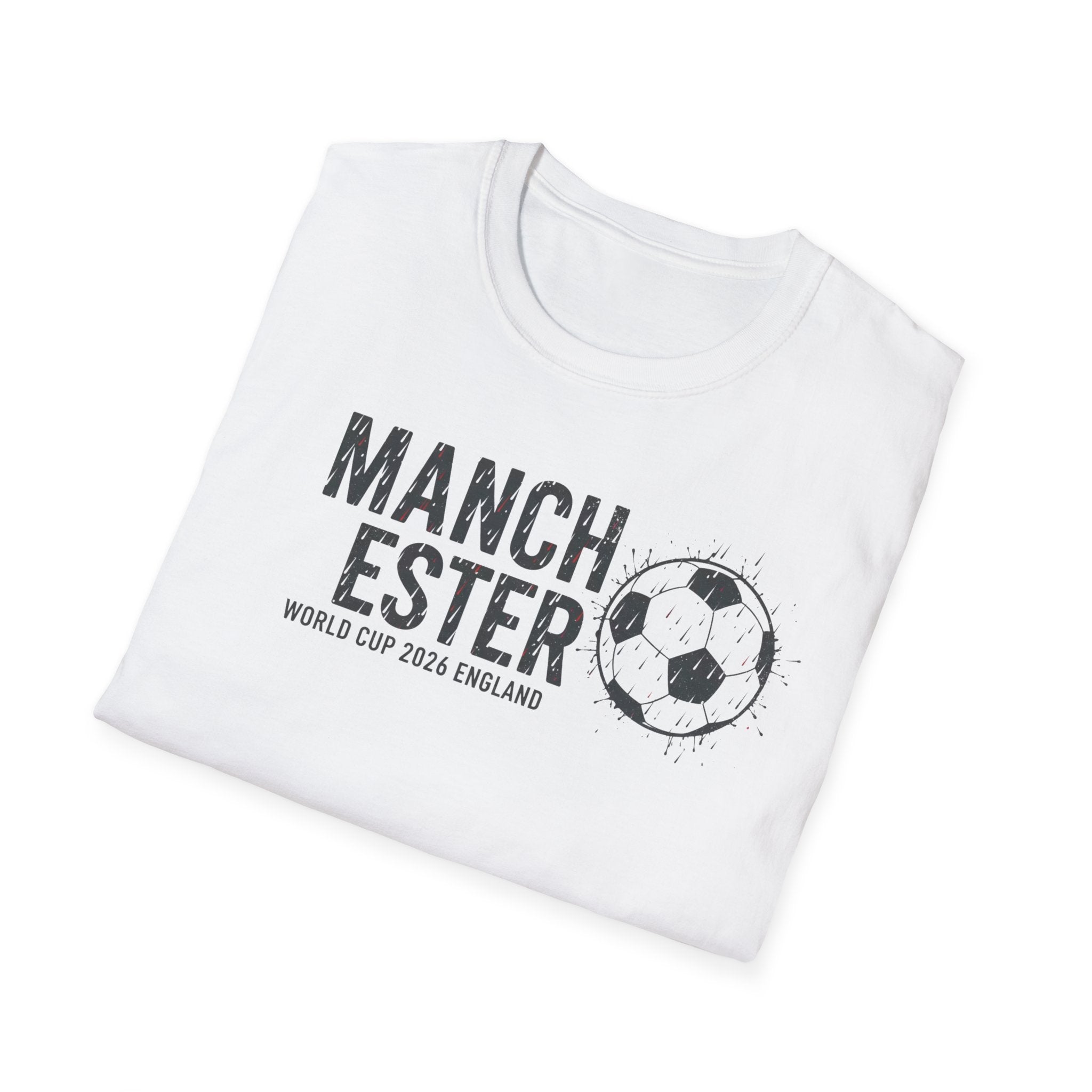 Manchester Soccer T-Shirt – Vintage Football Graphic Tee