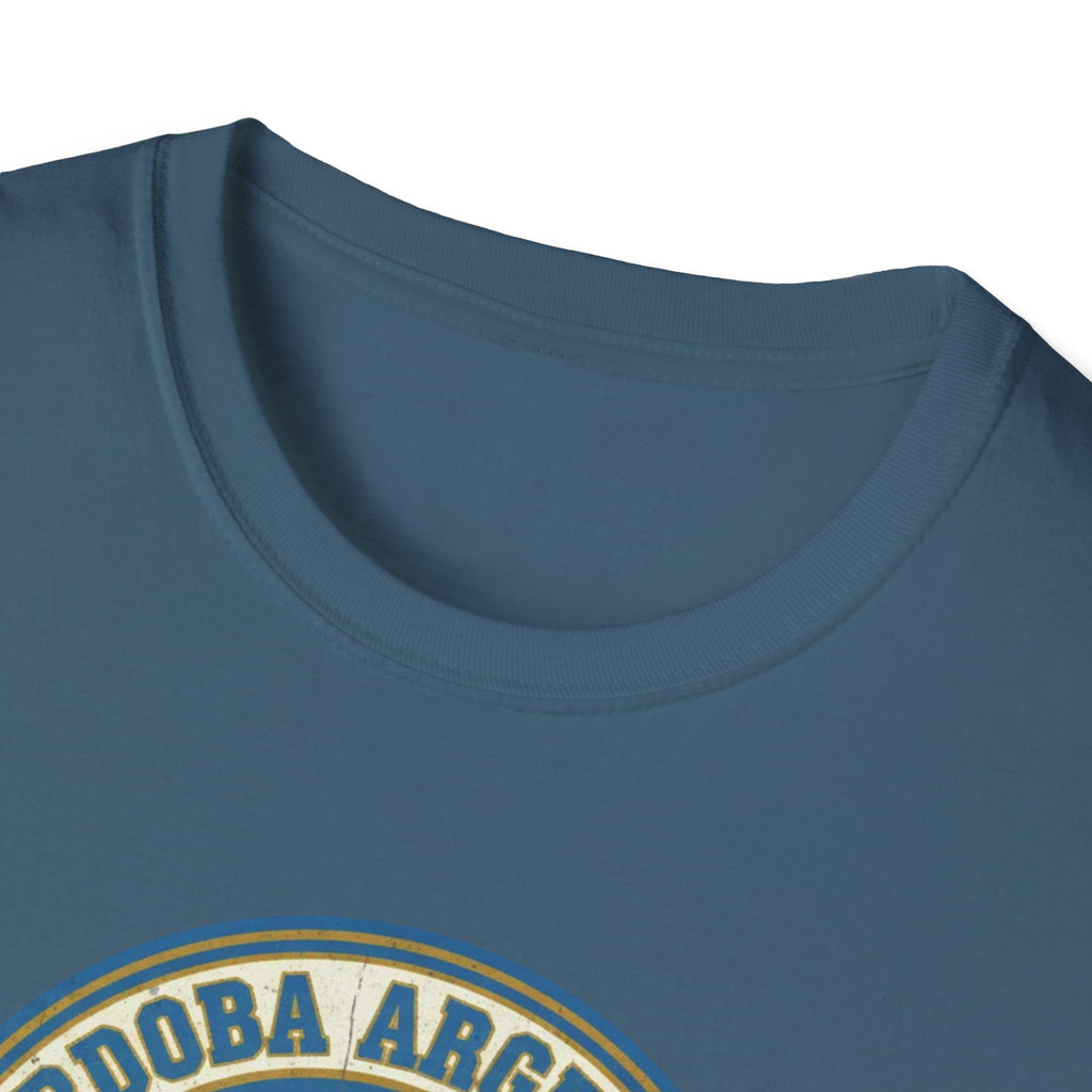 Argentina World Cup 2026 Soccer T-Shirt — Córdoba Retro Football Crest