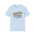 Amsterdam Art Museum T-Shirt — "Amsterdam: art museum, it's a real draw" Travel Tee