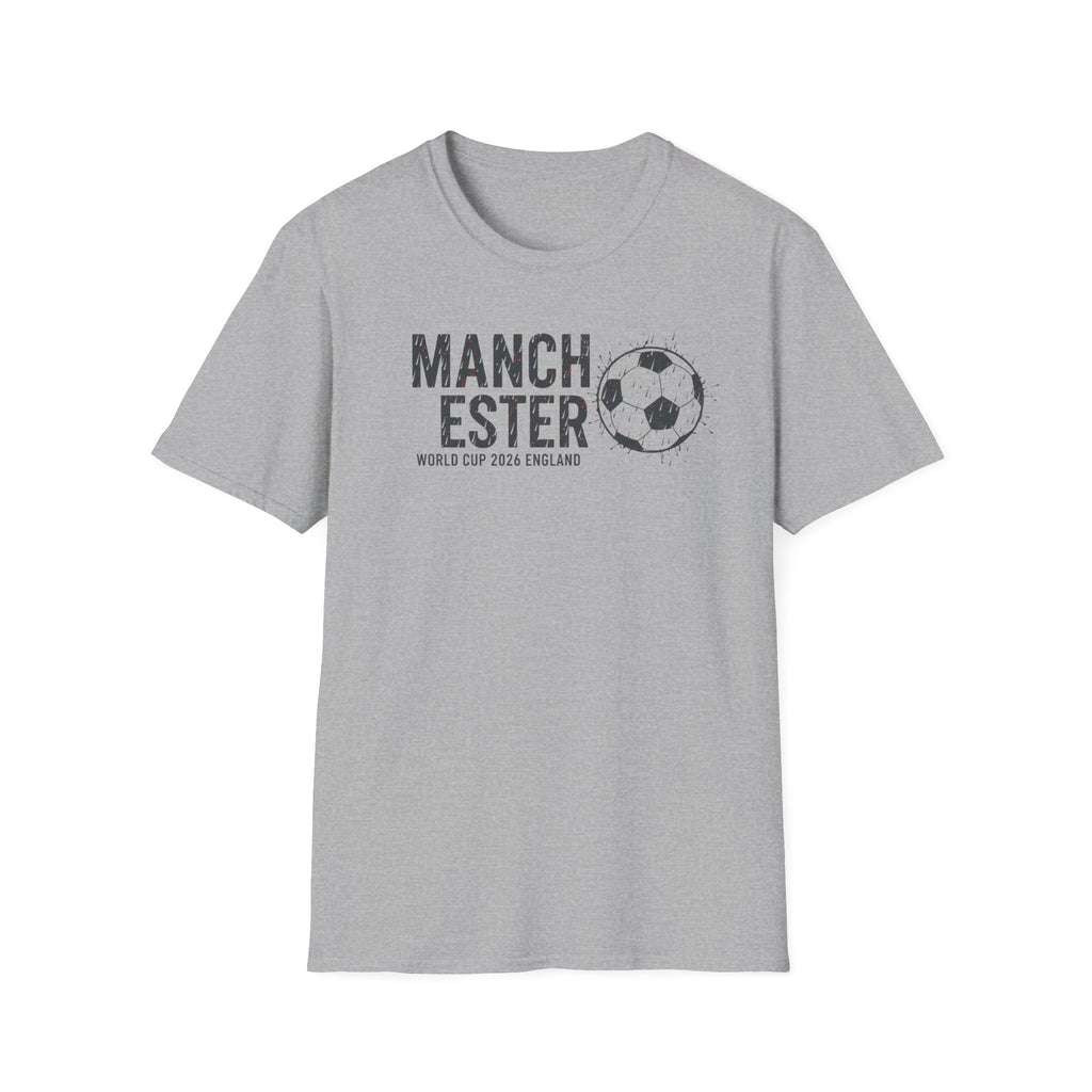 Manchester Soccer T-Shirt – Vintage Football Graphic Tee