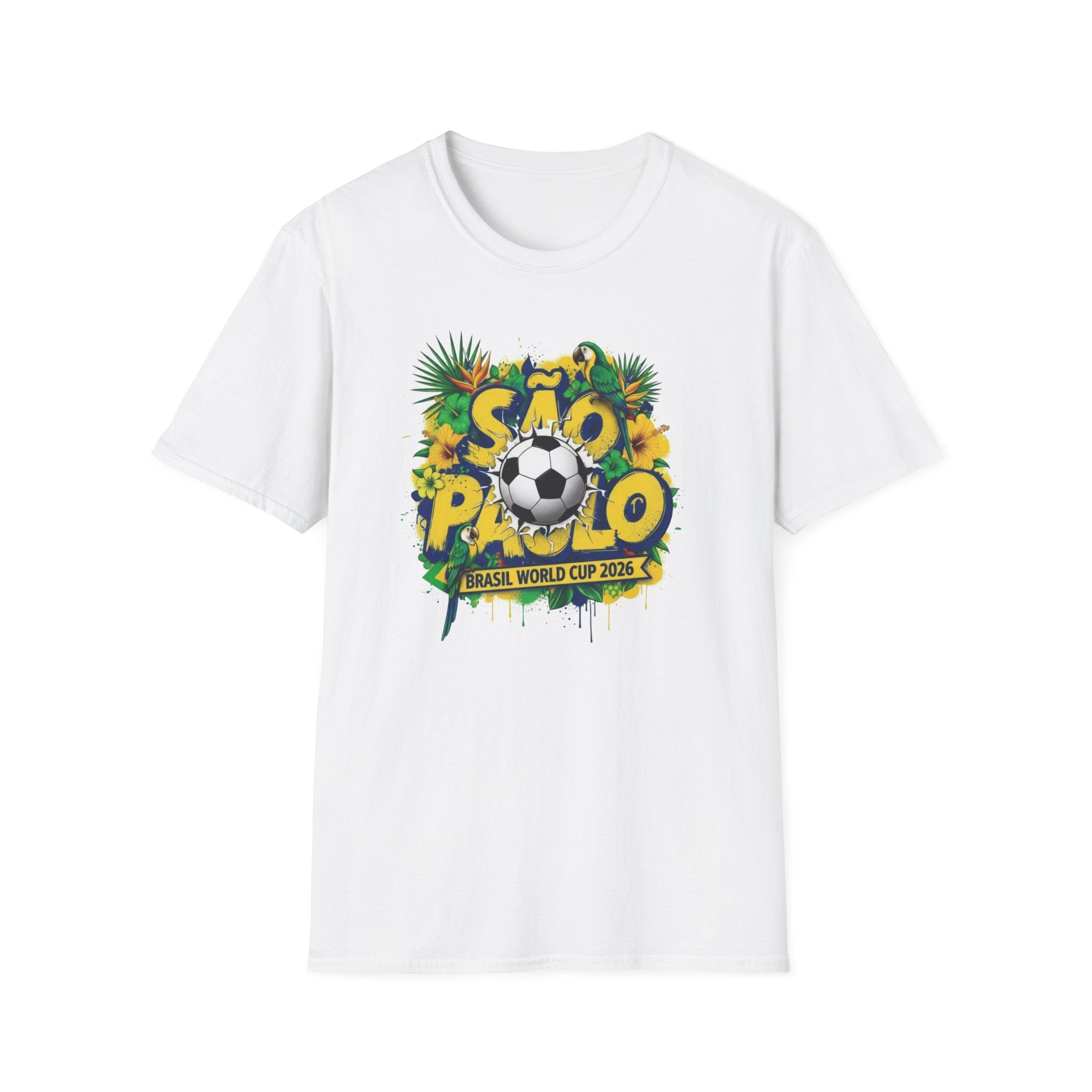 São Paulo Soccer T-Shirt – Brazil World Cup 2026 Football Tee