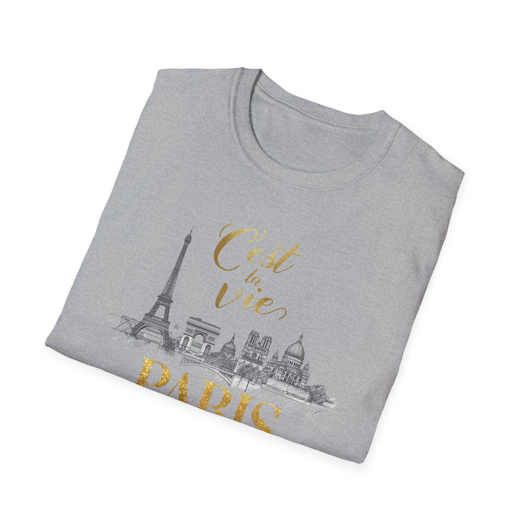 Paris Skyline T-Shirt | C'est la Vie Paris Graphic Tee