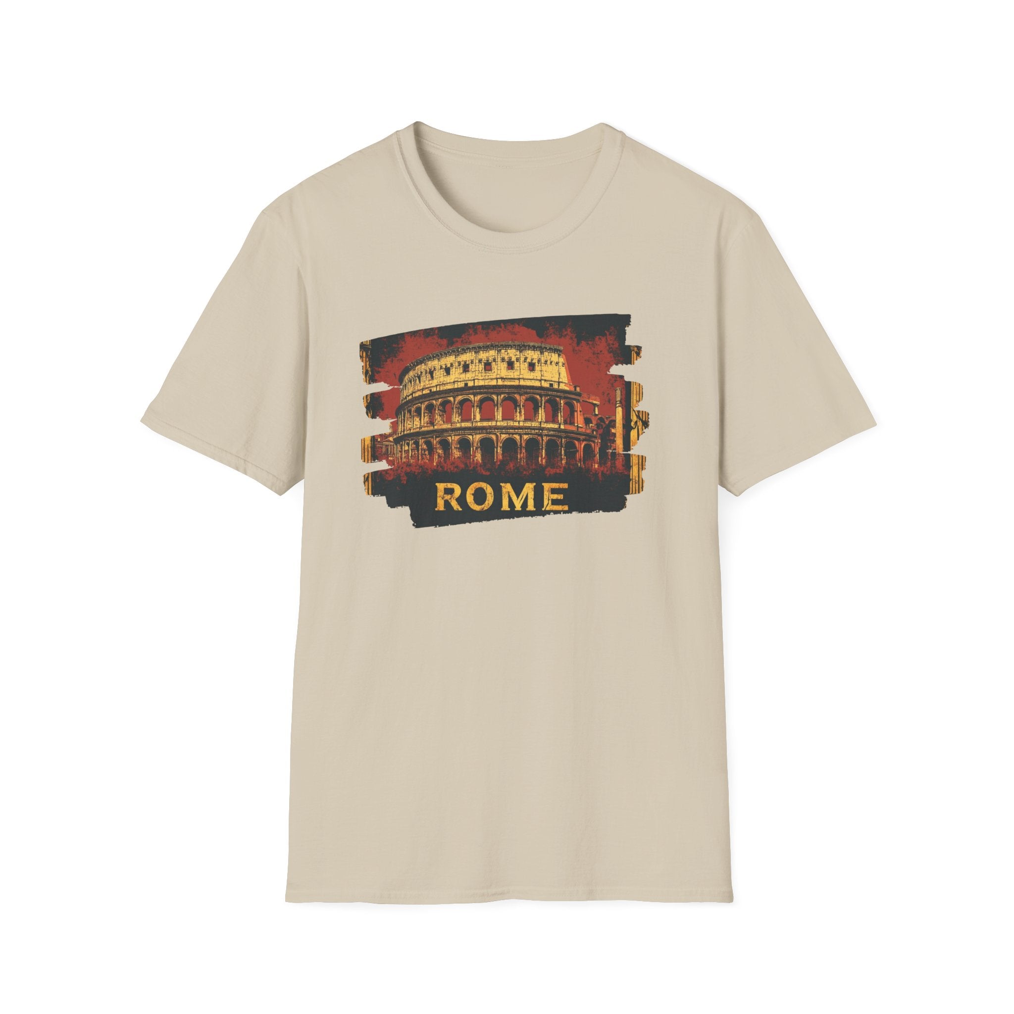 Colosseum Rome graphic T-Shirt | Vintage Roman Landmark travel tee