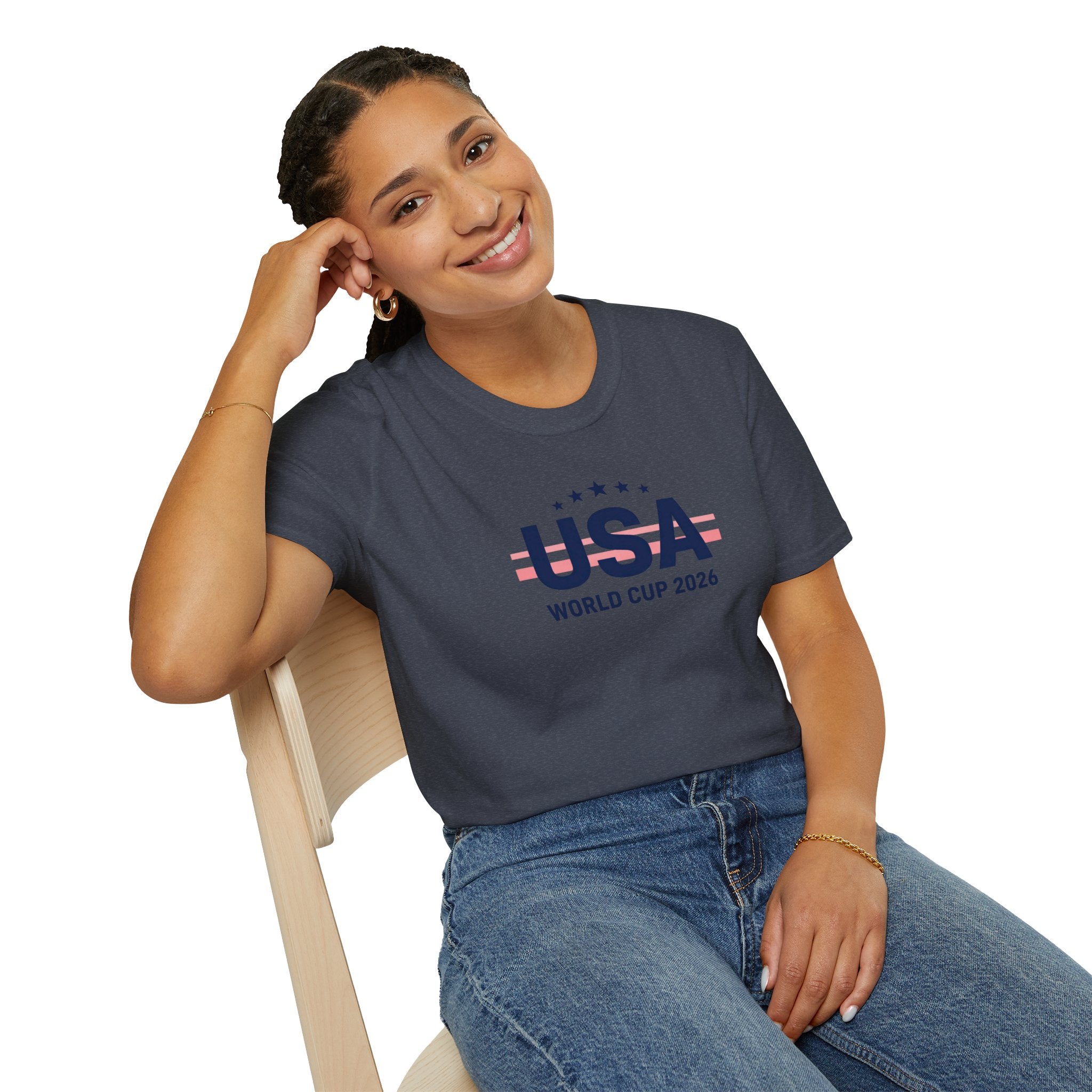 USA World Cup 2026 T‑Shirt — Patriotic Soccer Fan Tee