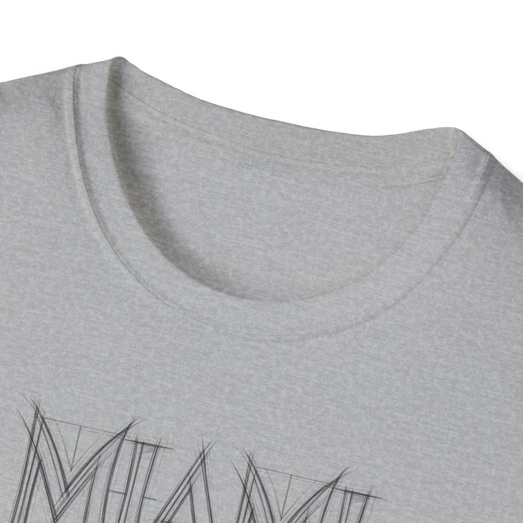 Miami FL 305 Vintage Retro T-Shirt — Heart, Hustle and Hustle City Tee
