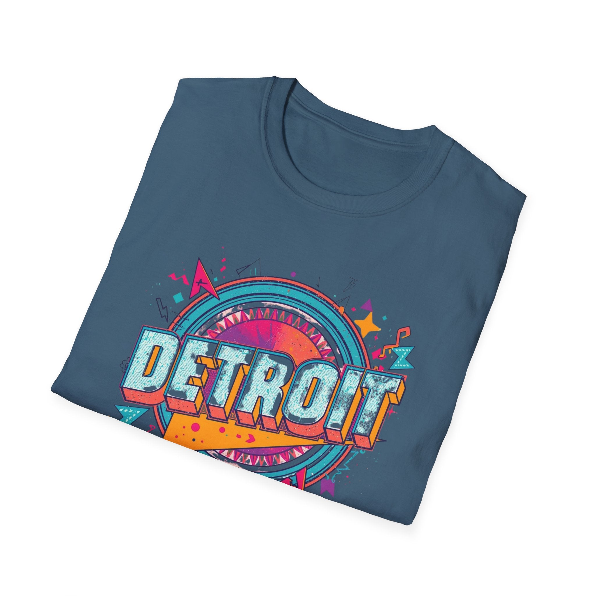 Detroit Retro Badge T-Shirt