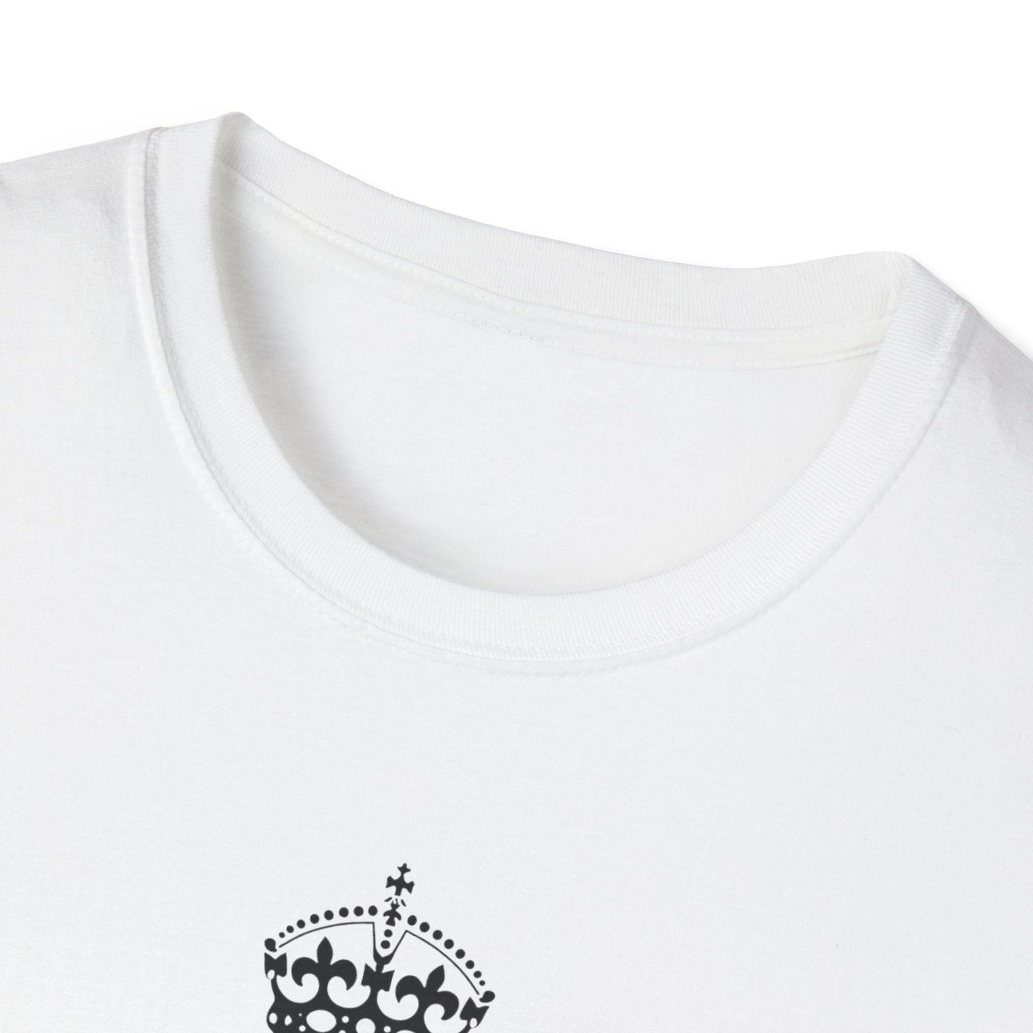 Keep Calm and Carry On T-Shirt | Classic Crown Typography
