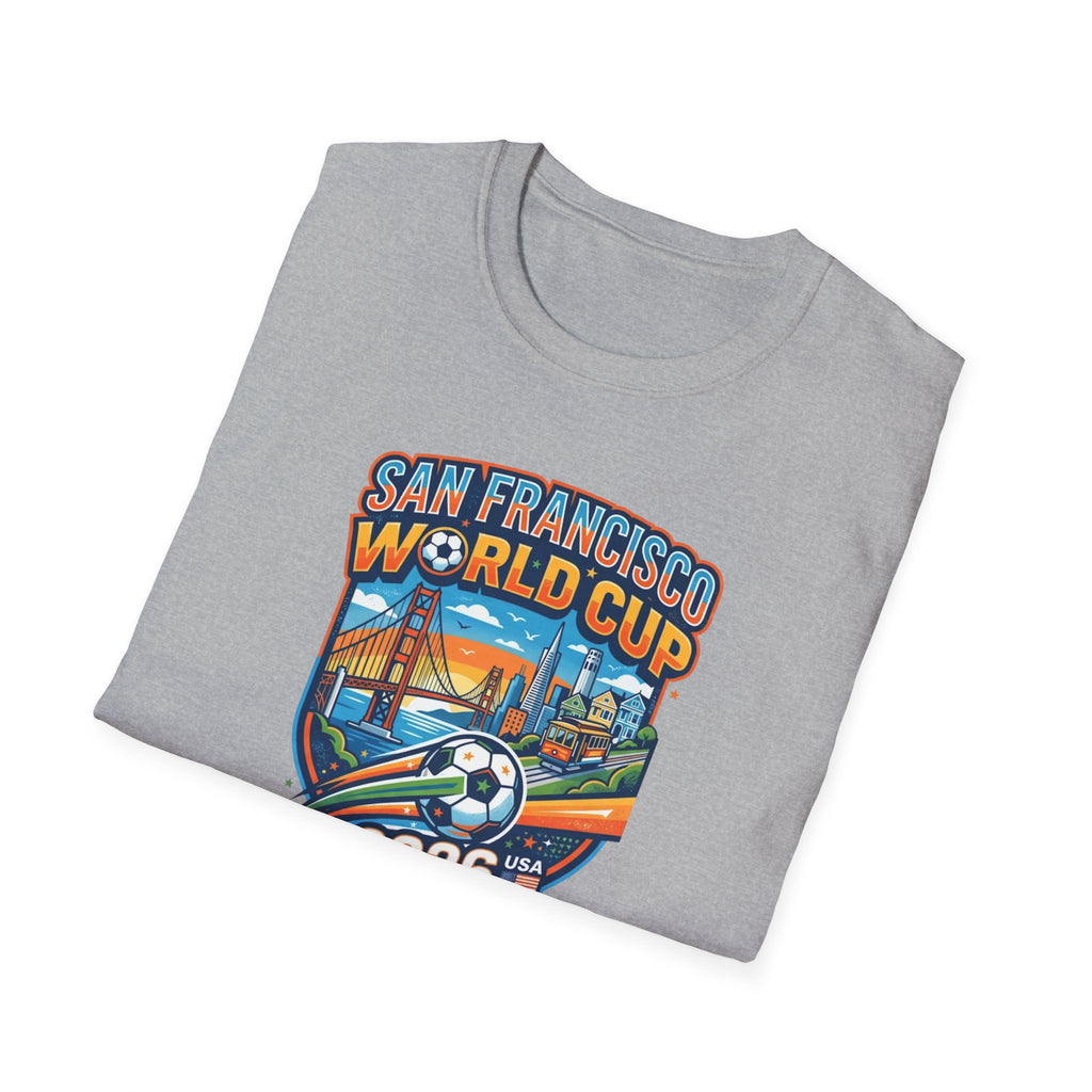 San Francisco World Cup 2026 T-Shirt — Vintage City Soccer Crest
