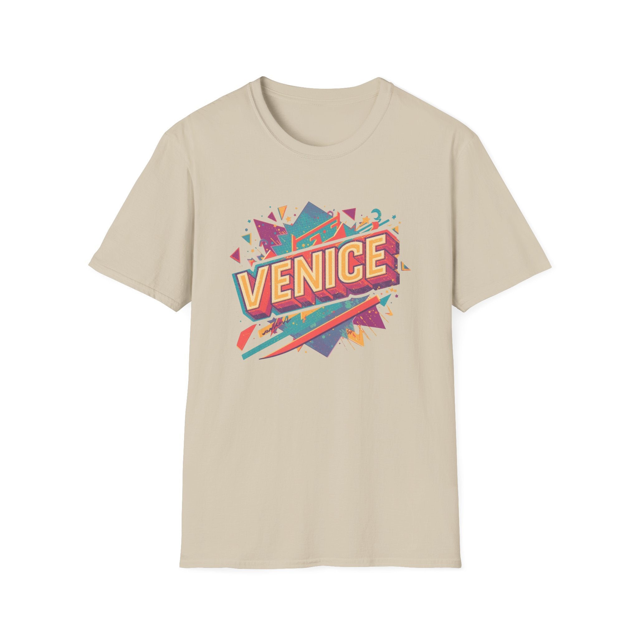 Venice Retro Graphic T-Shirt — Vintage Surf Skate Beach Tee