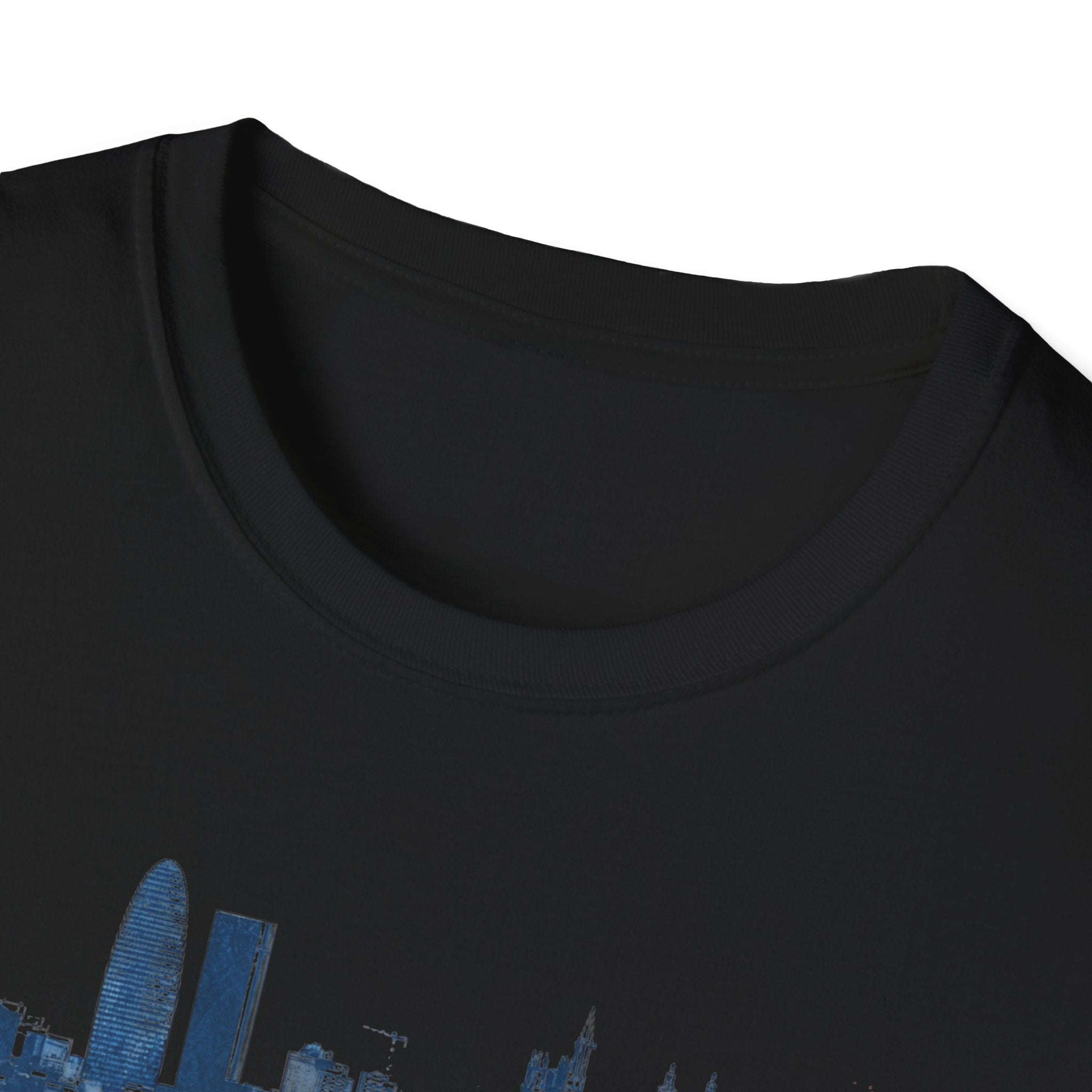 Barcelona skyline paint splash T-Shirt | Spanish city travel tee