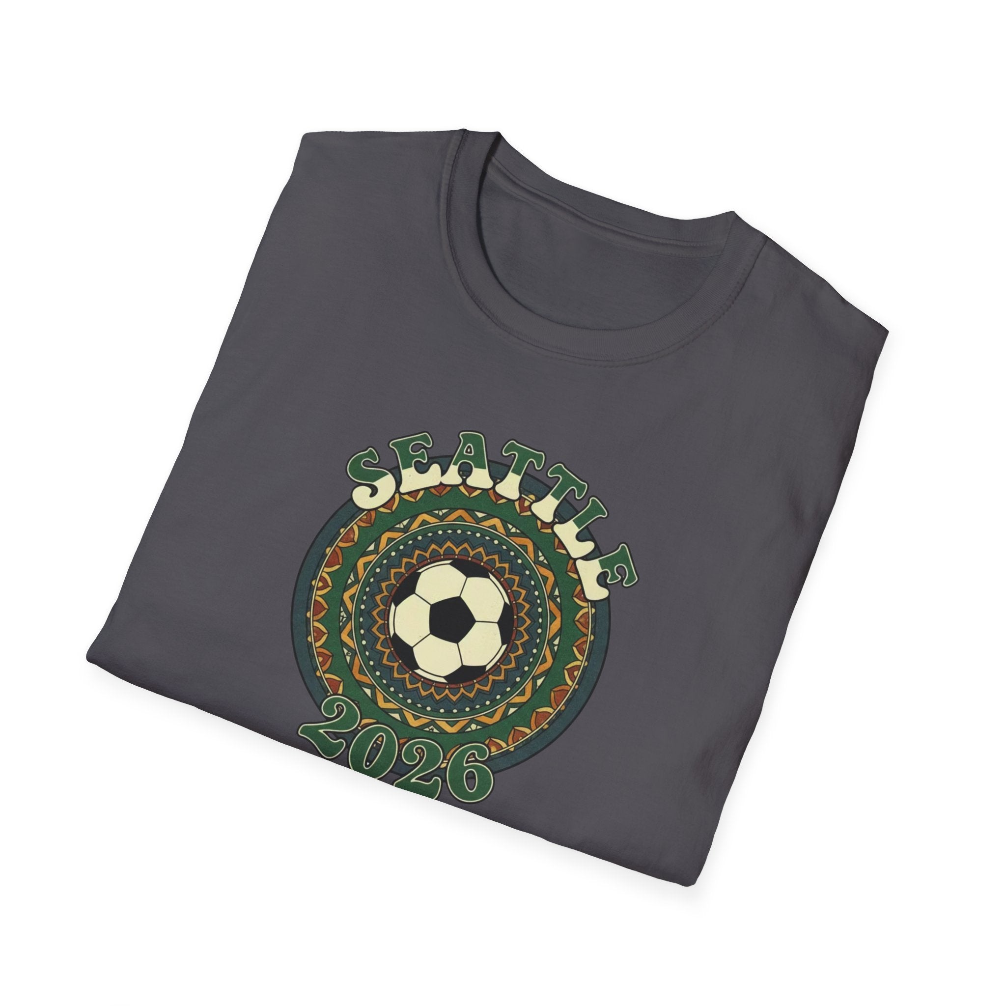 Seattle Soccer Mandala T-Shirt
