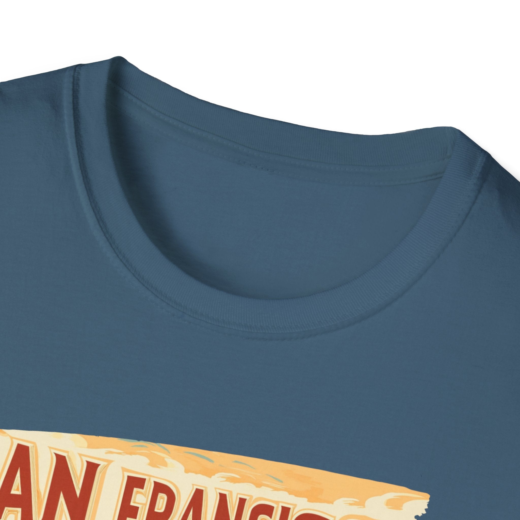 San Francisco Retro Skyline T-Shirt | Vintage City Travel Tee