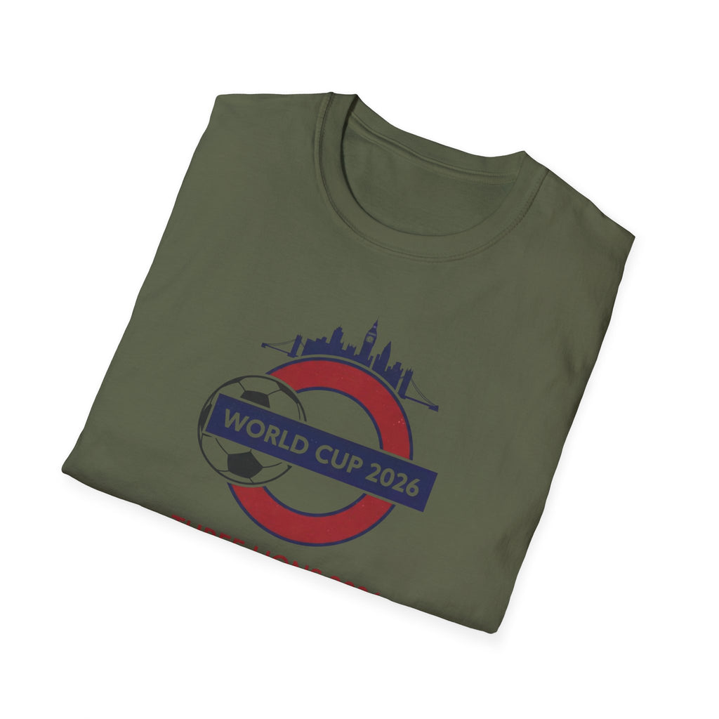 World Cup 2026 Three Lions T-Shirt — England Soccer Fan Tee