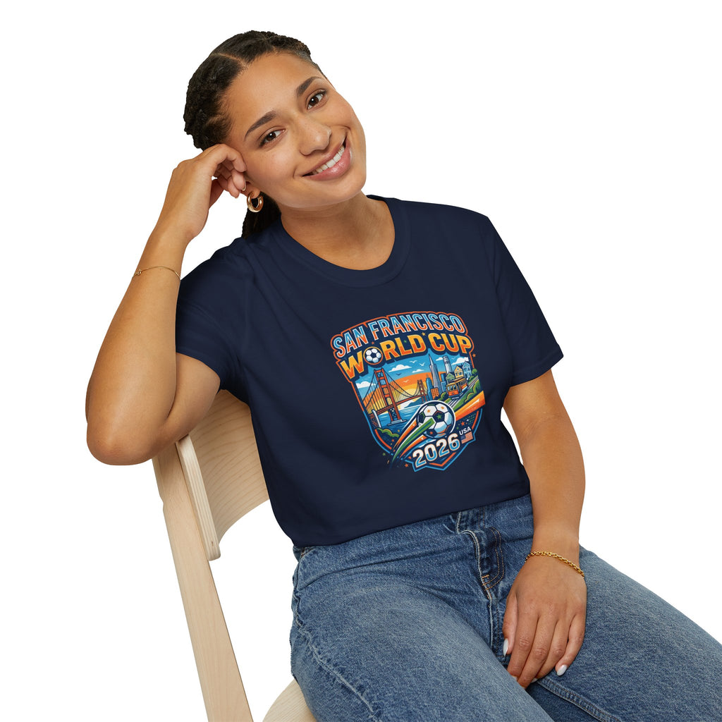 San Francisco World Cup 2026 T-Shirt — Vintage City Soccer Crest