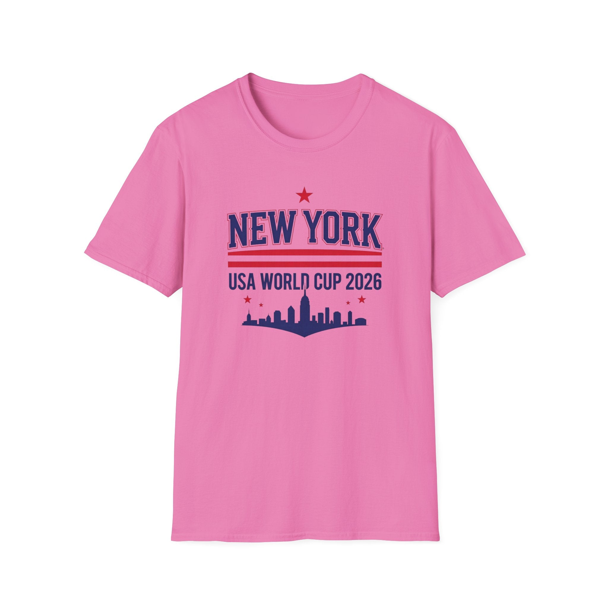 New York USA World Cup 2026 T-Shirt — Skyline Soccer Fan Tee