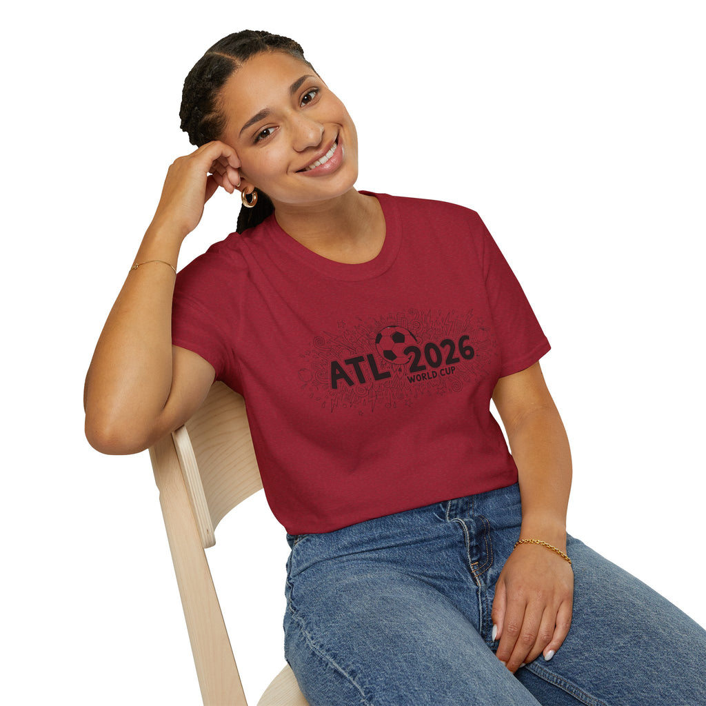 ATL 2026 World Cup T-Shirt — Atlanta Soccer Fan Tee