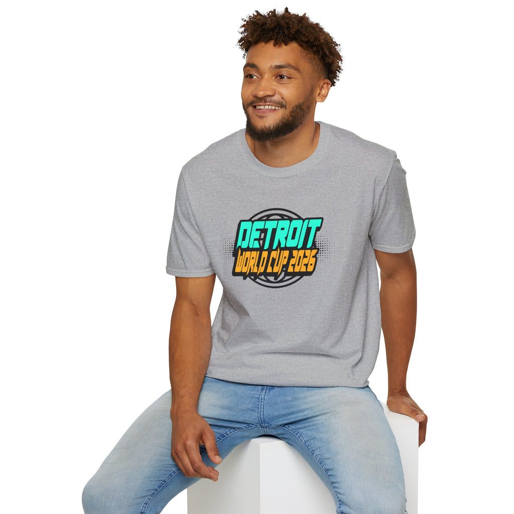 Detroit World Cup 2026 T-Shirt — Retro Soccer Graphic Tee