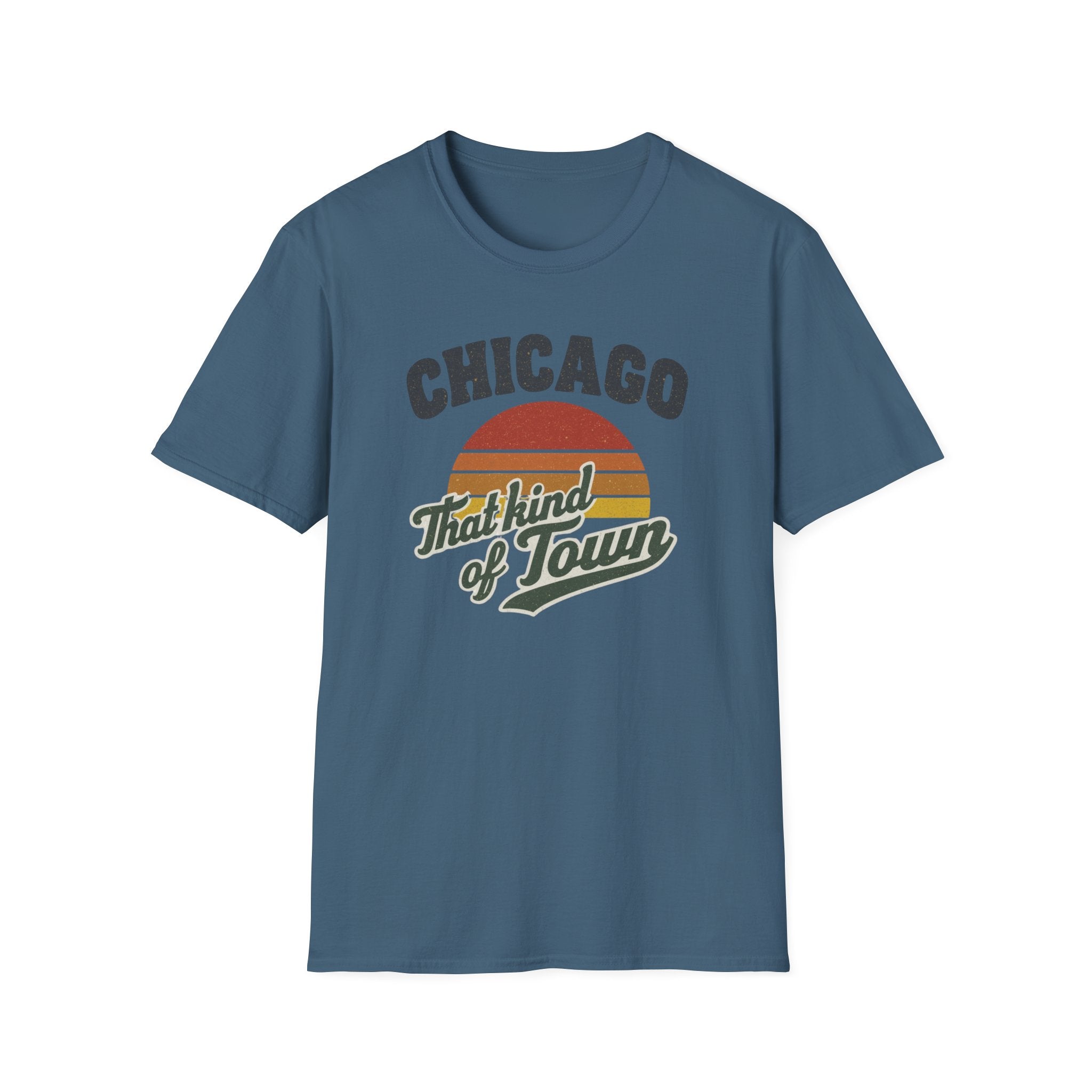 Chicago That Kind of Town T-Shirt — Retro Sunset City Tee