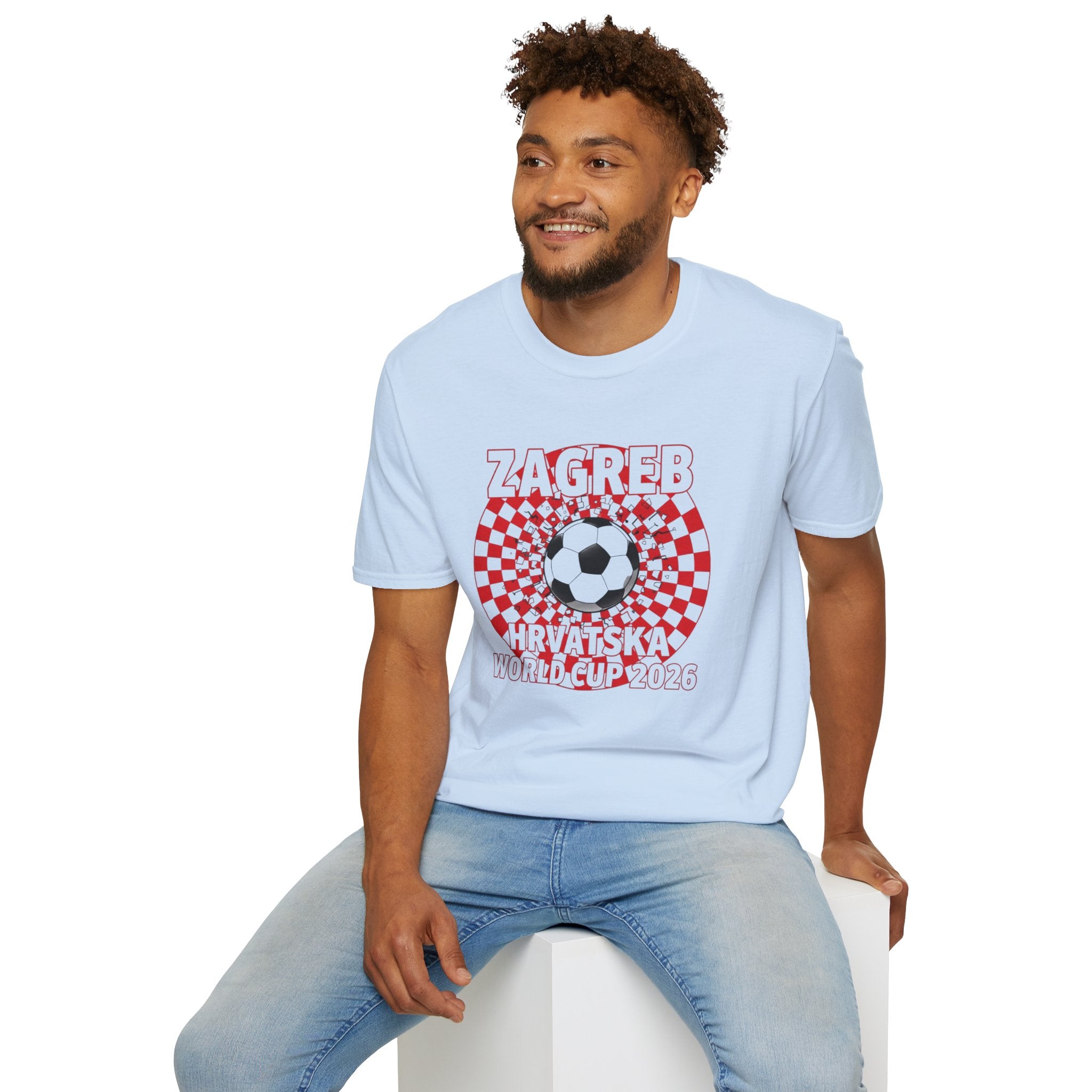 Zagreb Croatia World Cup 2026 Soccer T-Shirt