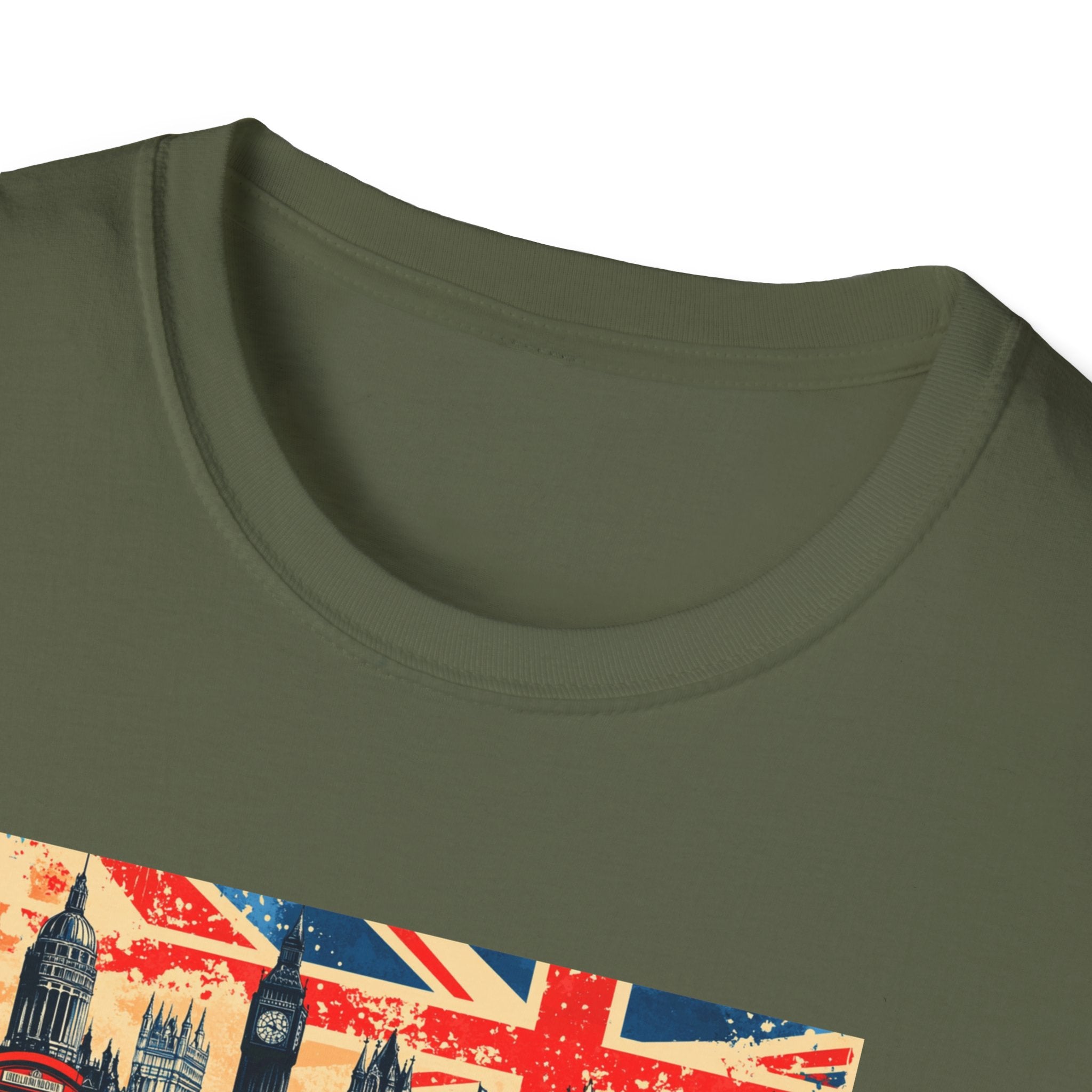London Skyline Graphic T-Shirt | Union Jack, Tower Bridge, Red Phone Booth