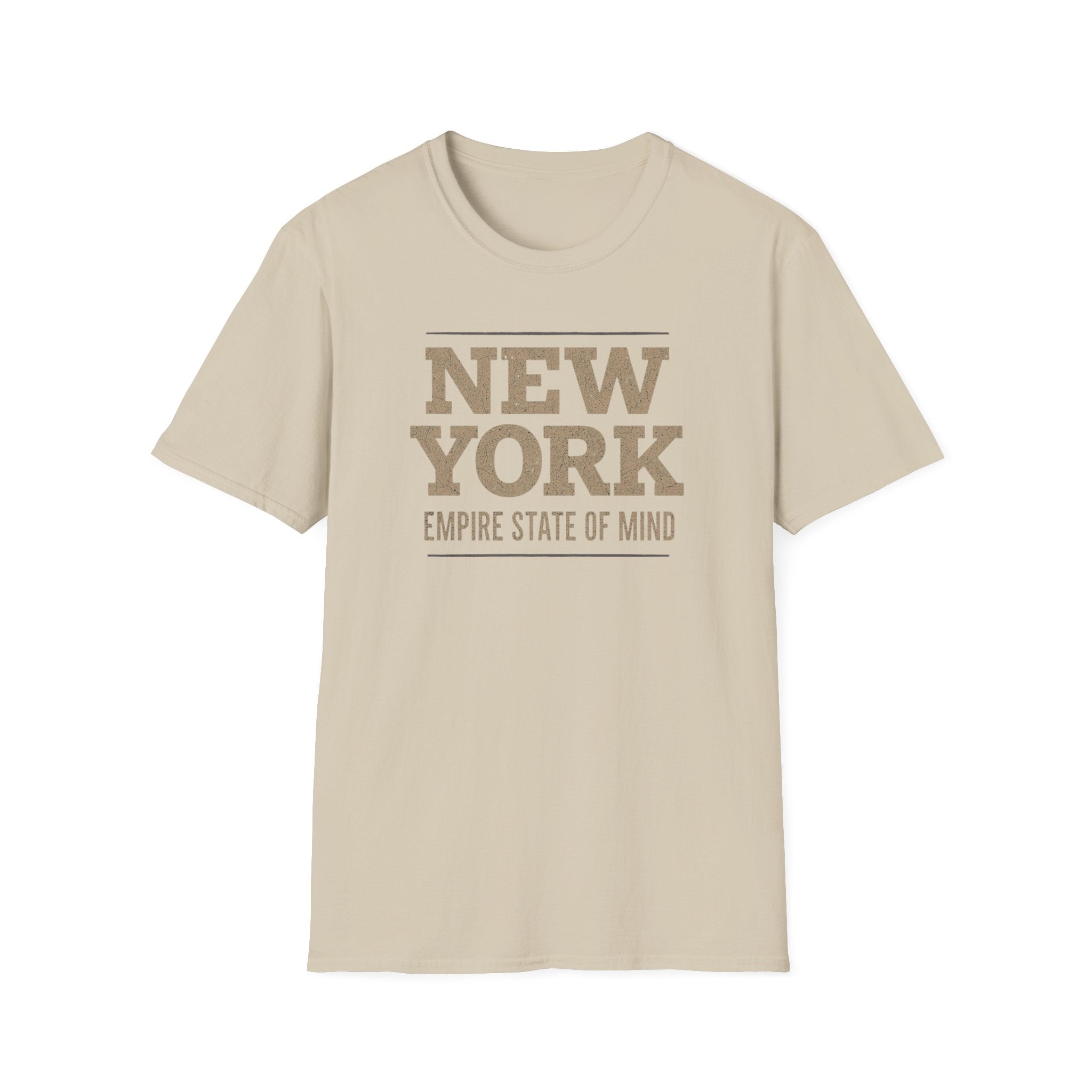 New York Empire State of Mind T-Shirt | NYC typography tee