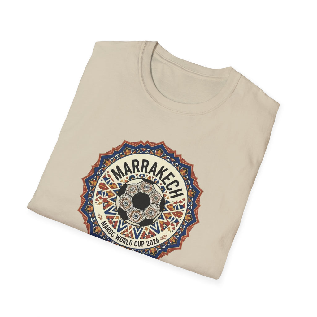 Marrakech Mosaic T-Shirt — Vintage Moroccan Mandala Travel Tee