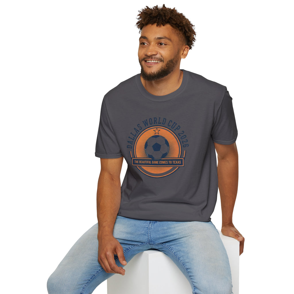 Dallas World Cup 2026 Soccer T-Shirt — "The Beautiful Game Comes to Texas"