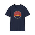 Manchester Skyline T-Shirt — Retro Sunset City Tee