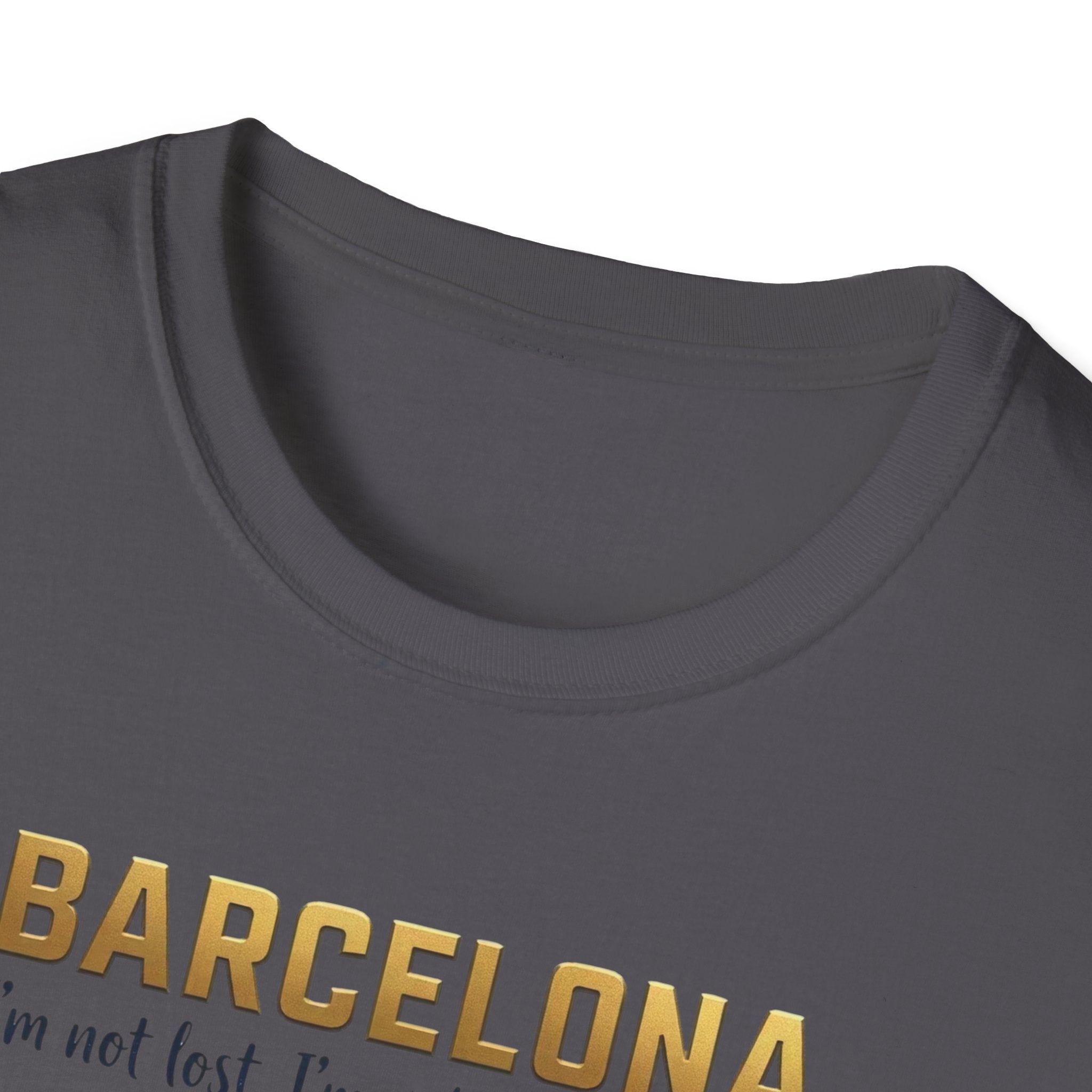 Barcelona Heart Maze T-Shirt — I am not lost, I’m urban exploring