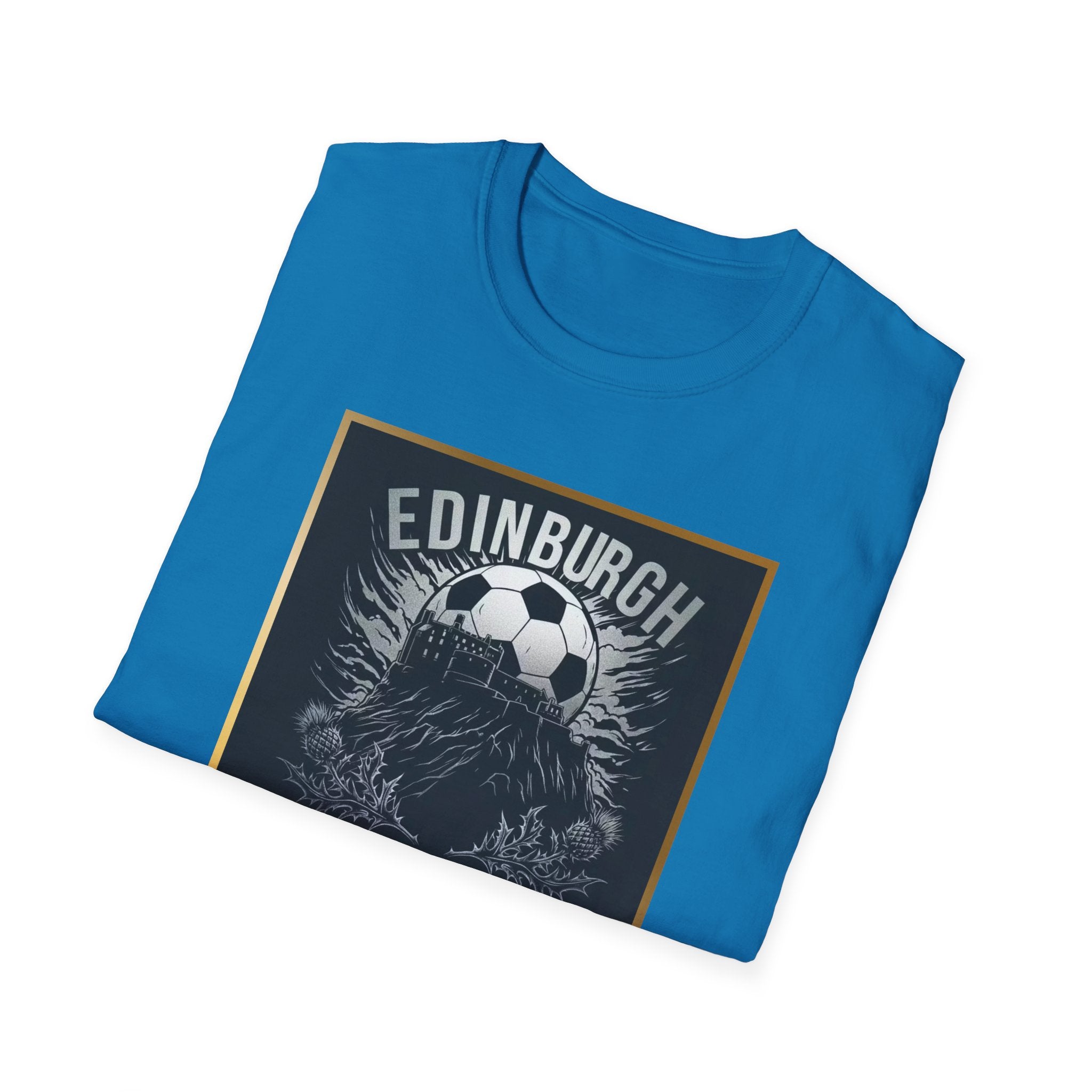 Edinburgh Soccer T-Shirt – Scotland World Cup 2026 Football Tee