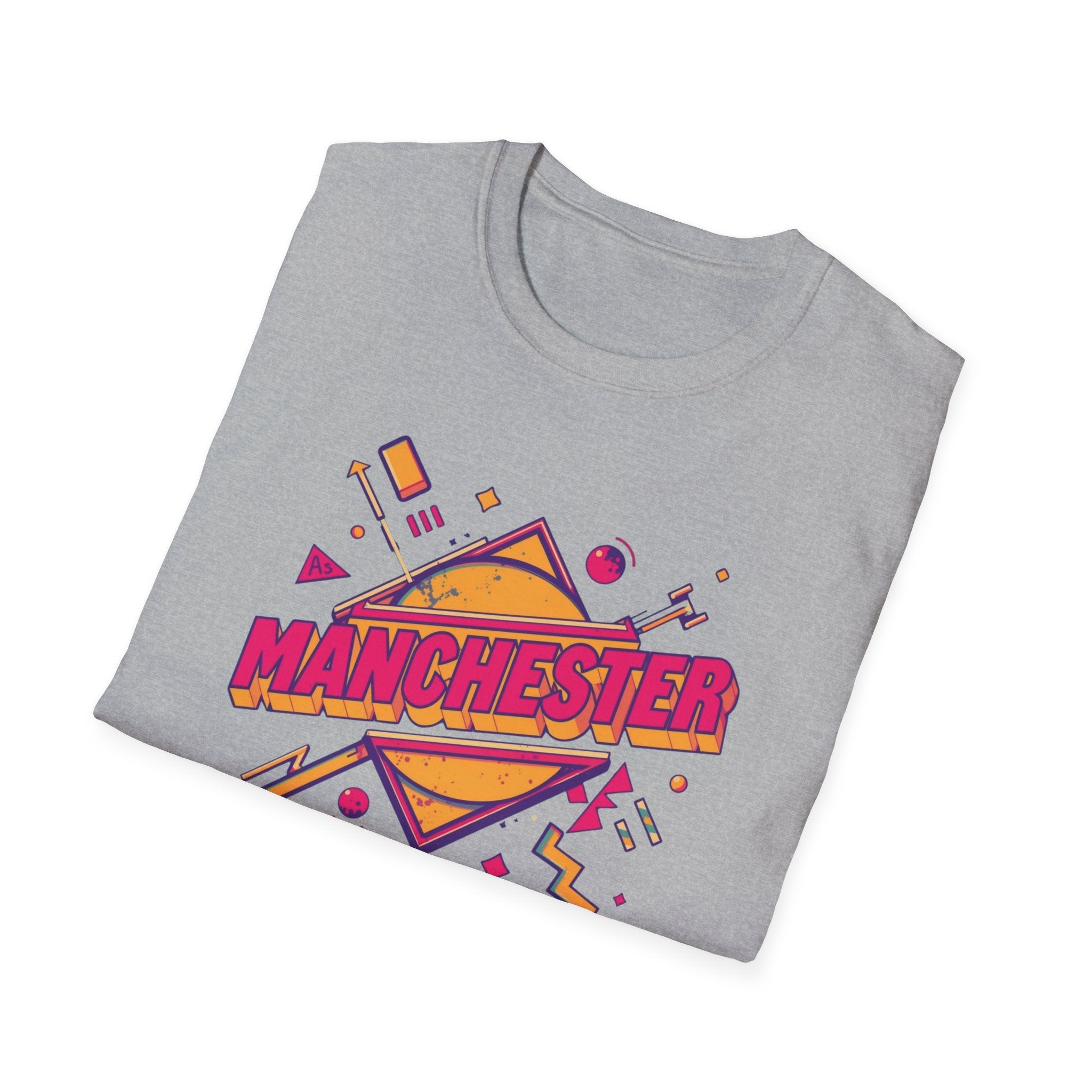 Manchester Retro Graphic T-Shirt