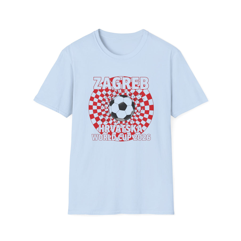 Zagreb Croatia World Cup 2026 Soccer T-Shirt