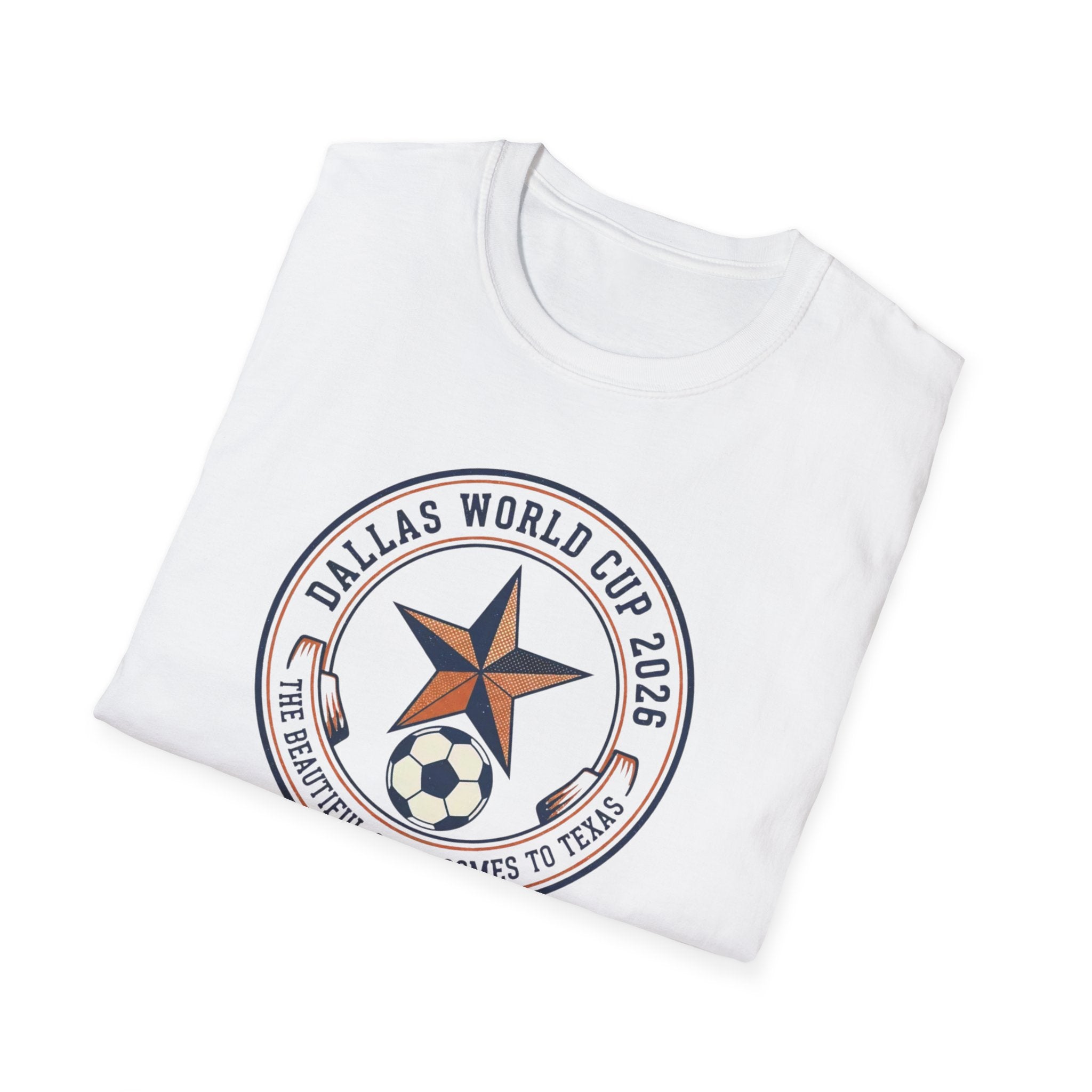 Dallas World Cup 2026 Soccer Badge T-Shirt