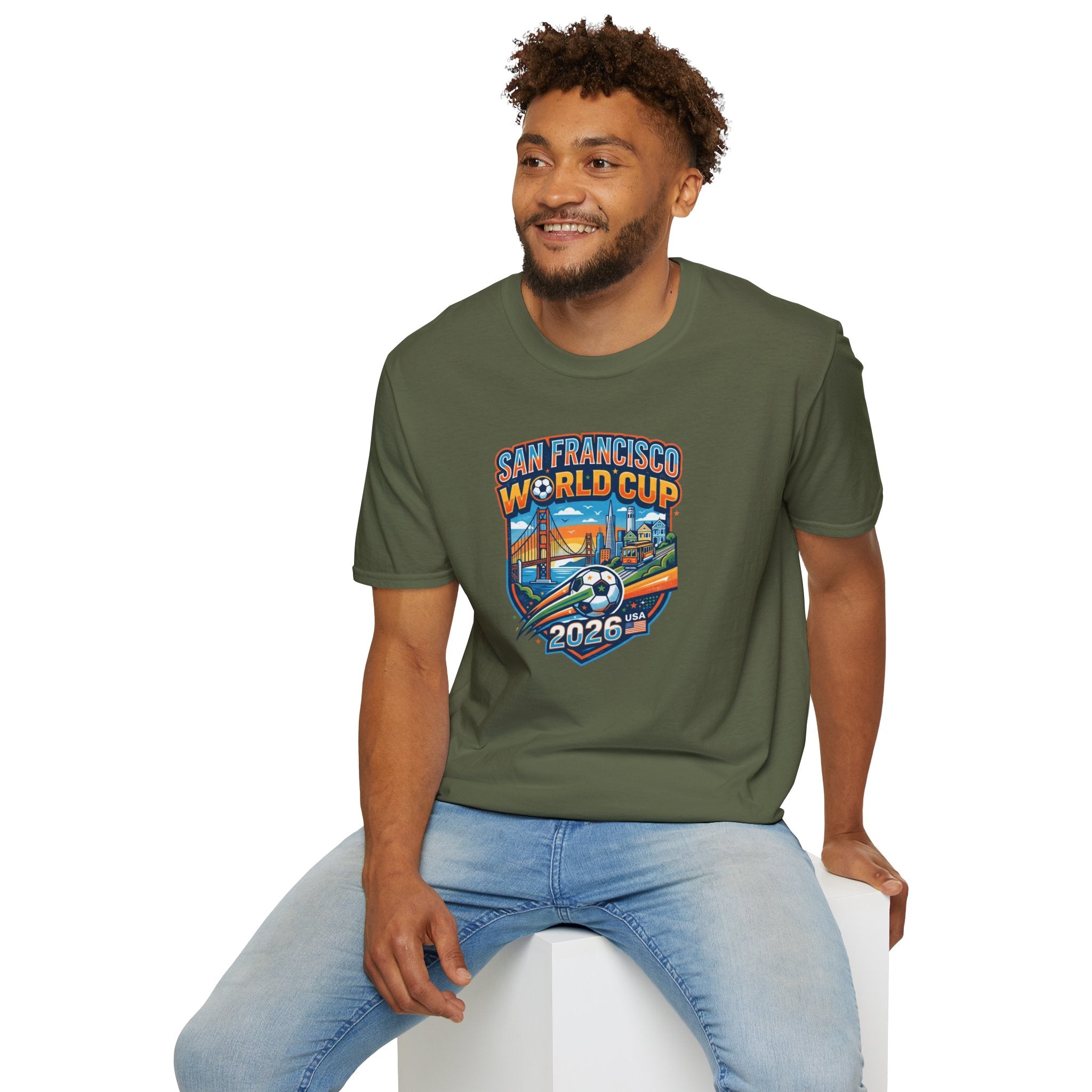 San Francisco World Cup 2026 T-Shirt — Vintage City Soccer Crest