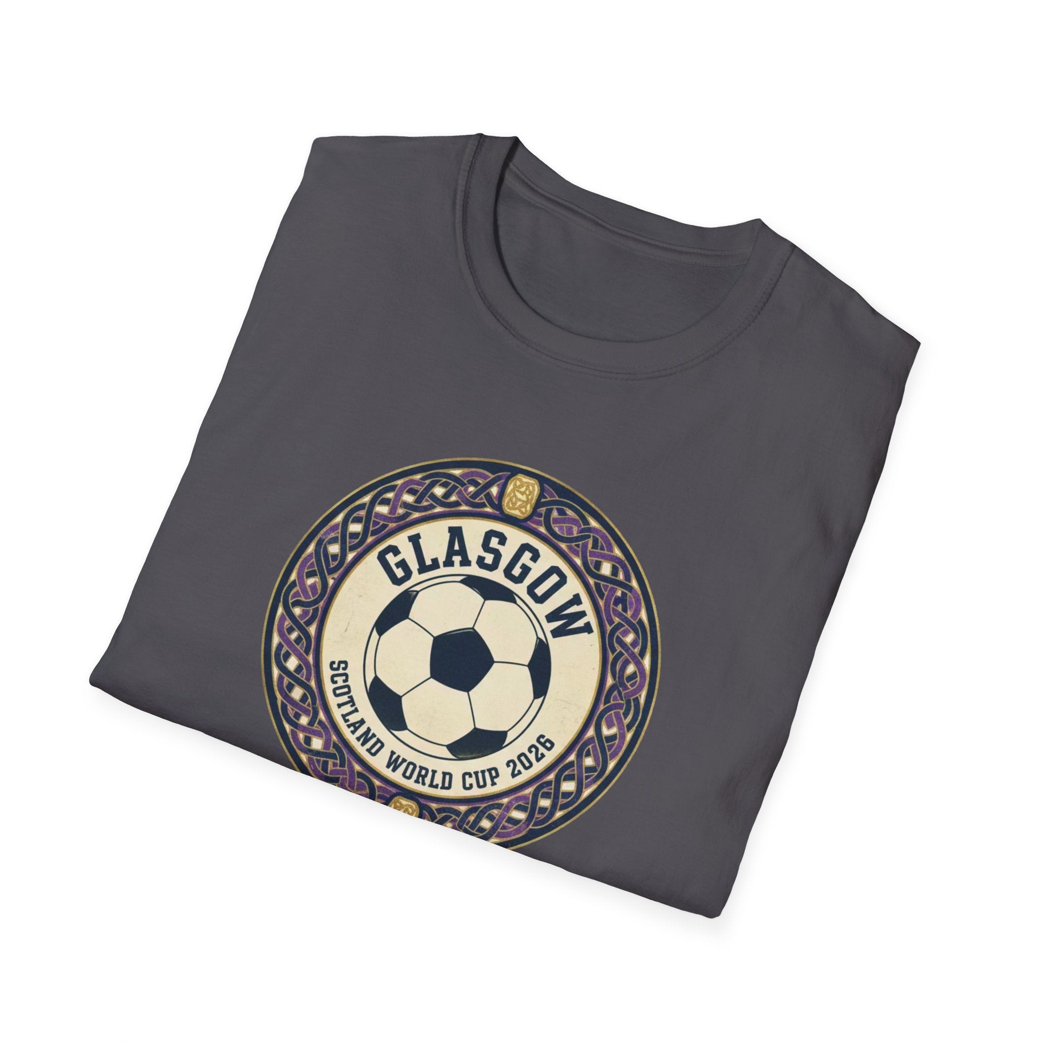 Glasgow Vintage Soccer Badge T-Shirt