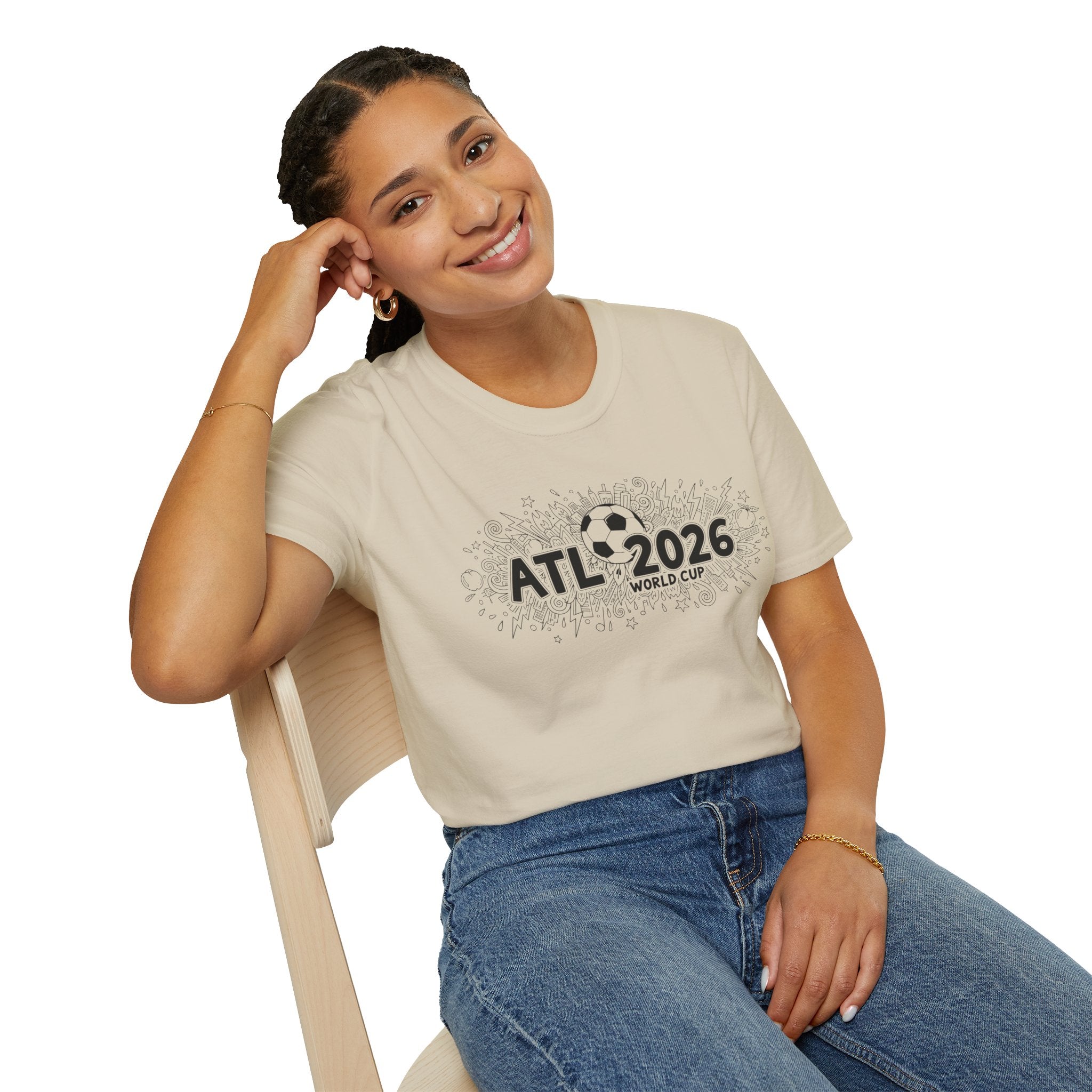 ATL 2026 World Cup T-Shirt — Atlanta Soccer Fan Tee