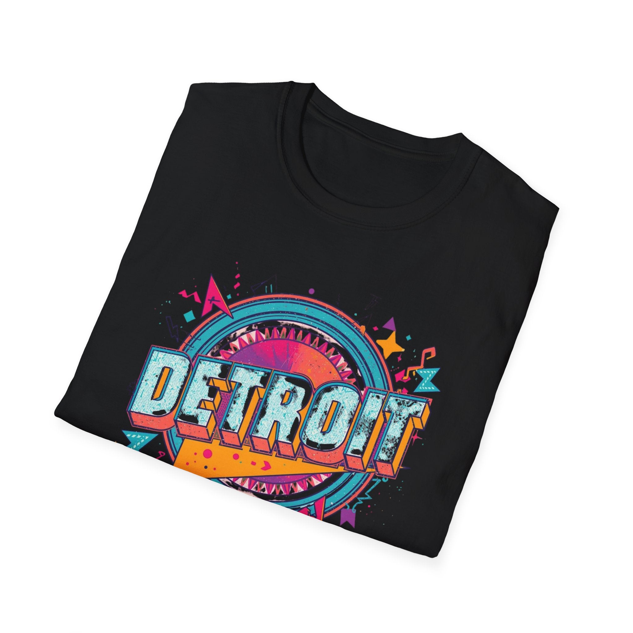 Detroit Retro Badge T-Shirt
