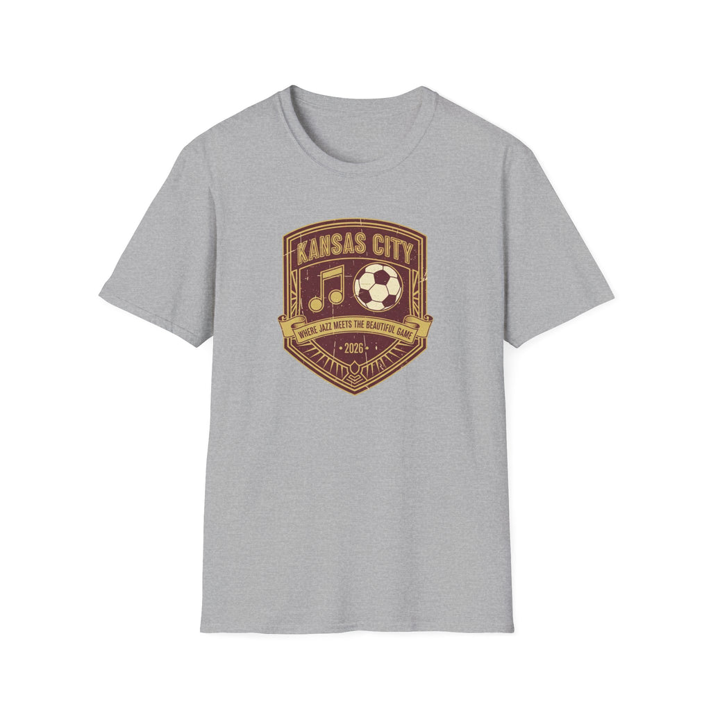 Kansas City Music & Soccer Crest T-Shirt