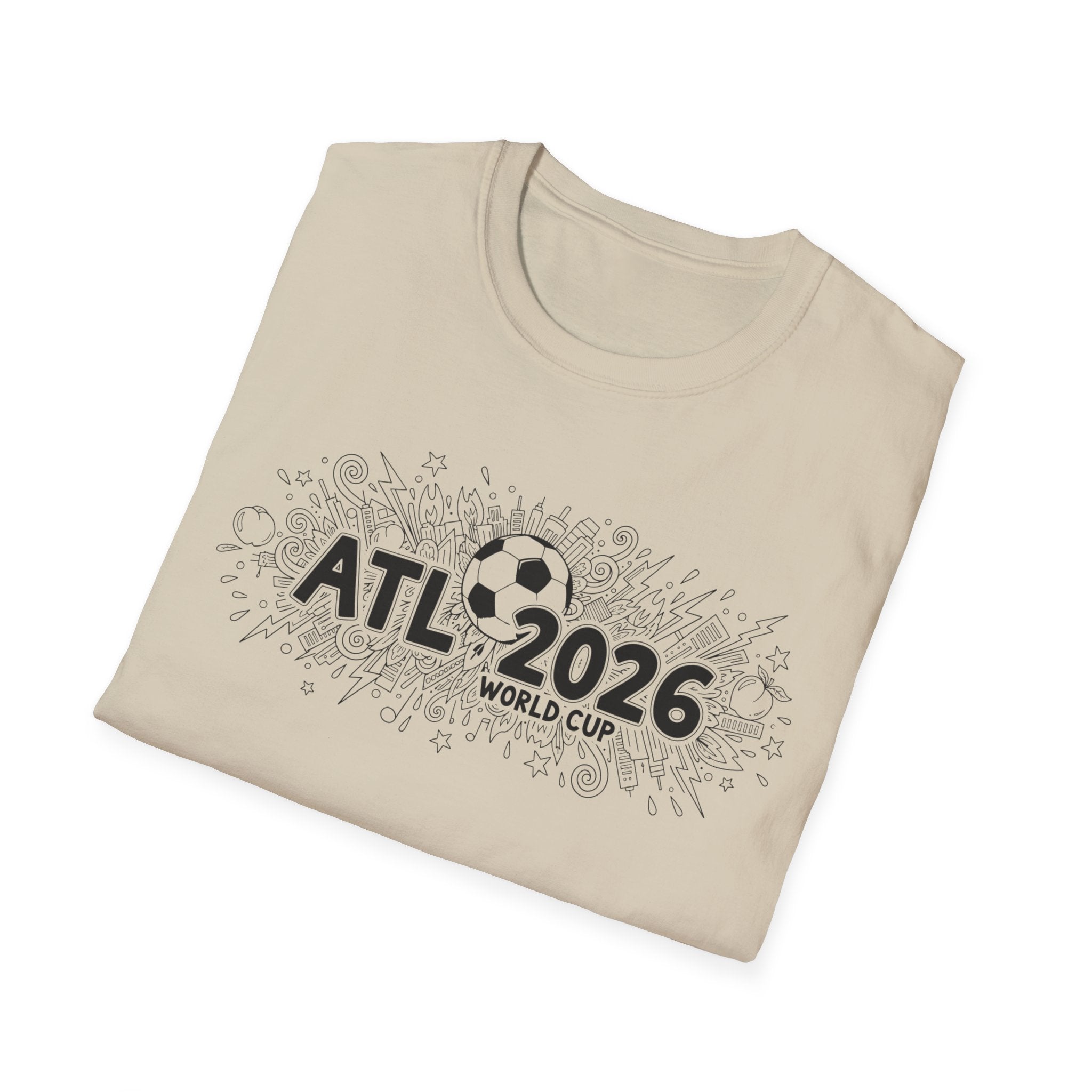 ATL 2026 World Cup T-Shirt — Atlanta Soccer Fan Tee