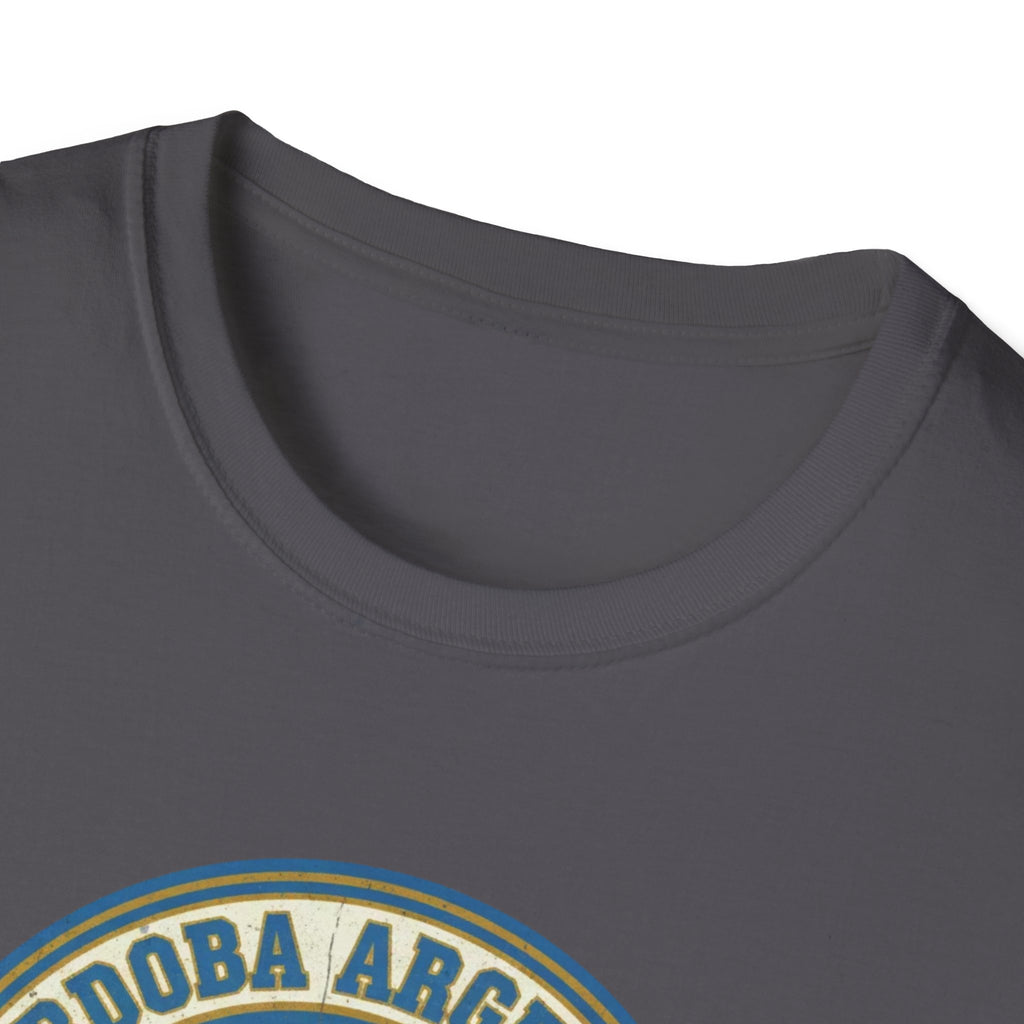 Argentina World Cup 2026 Soccer T-Shirt — Córdoba Retro Football Crest
