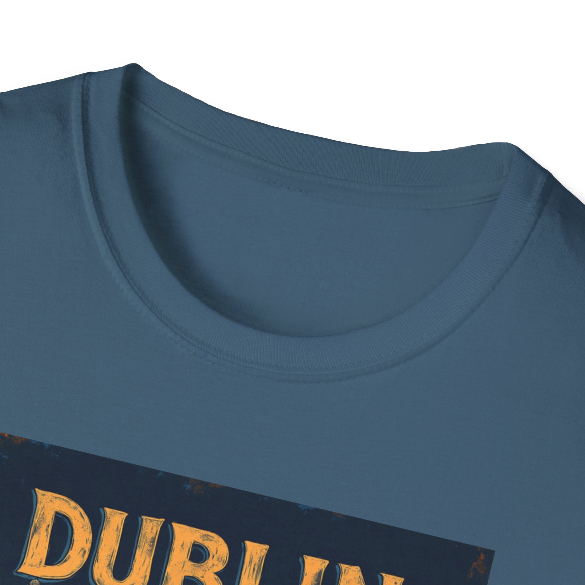 Dublin Vintage Typewriter T-Shirt | Ireland Typography Travel