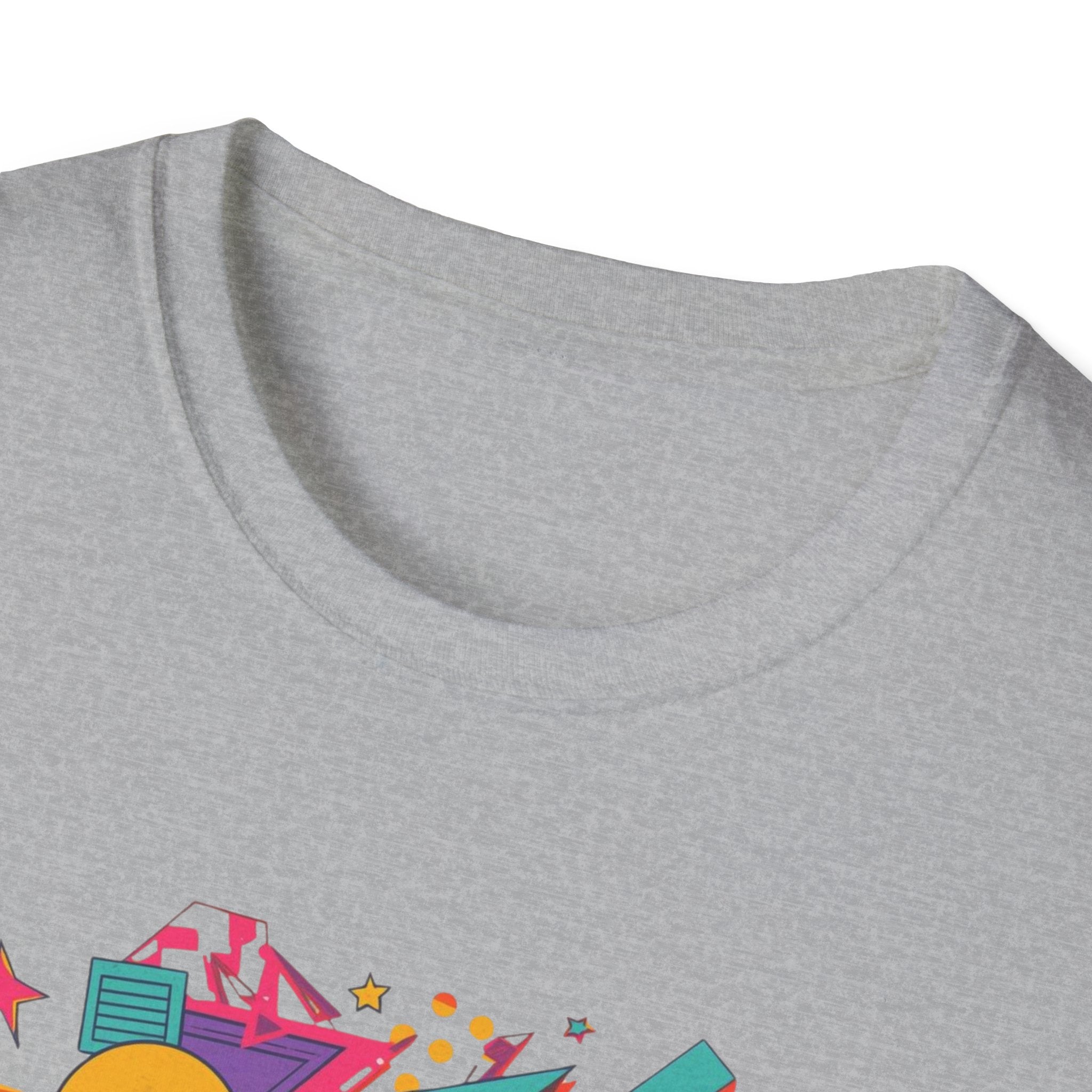 Dublin Retro Graphic T-Shirt — Bright 80s Style City Souvenir