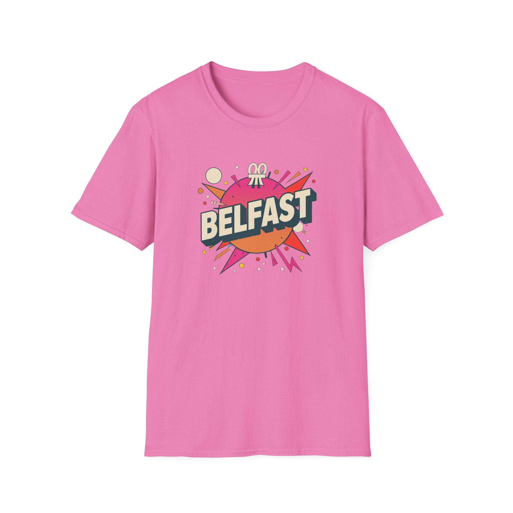Belfast Retro Pop Art T-Shirt — Vintage City Graphic Tee