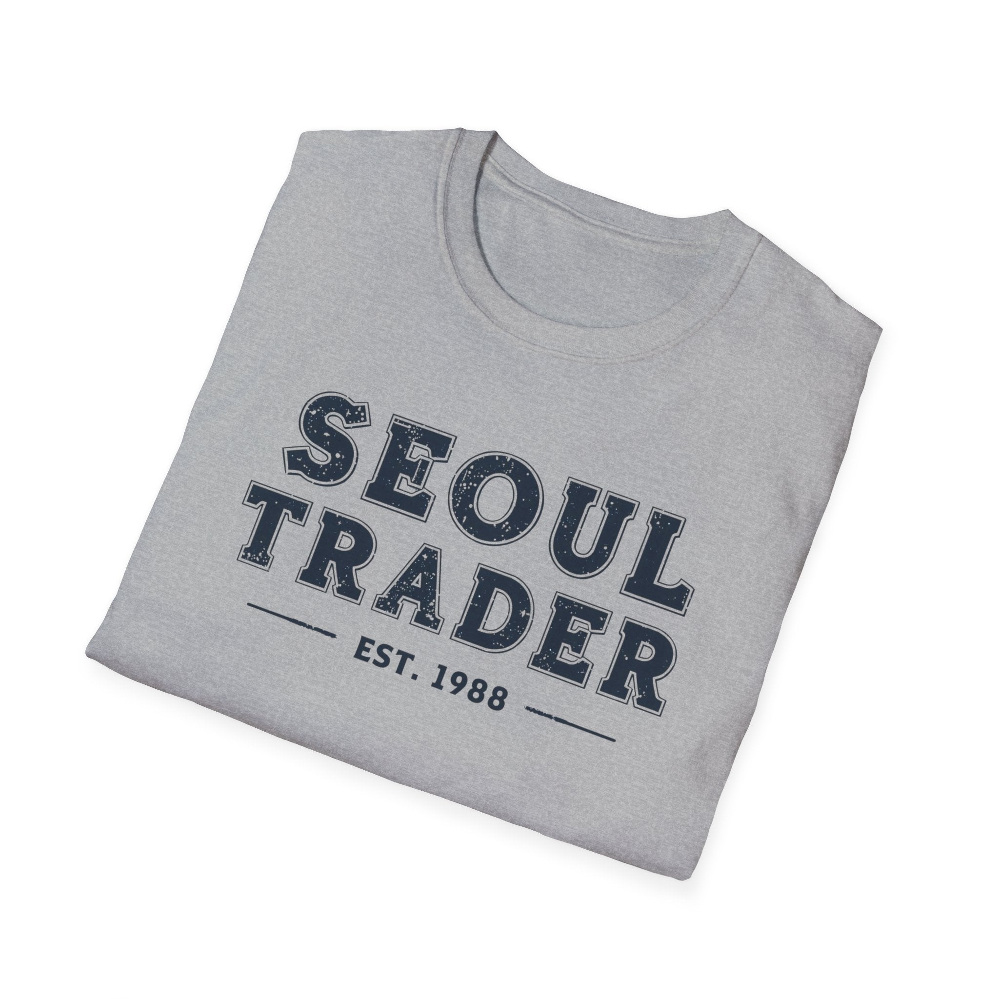 Seoul Trader T-Shirt – Vintage Collegiate 'EST. 1988' Seoul Graphic Tee